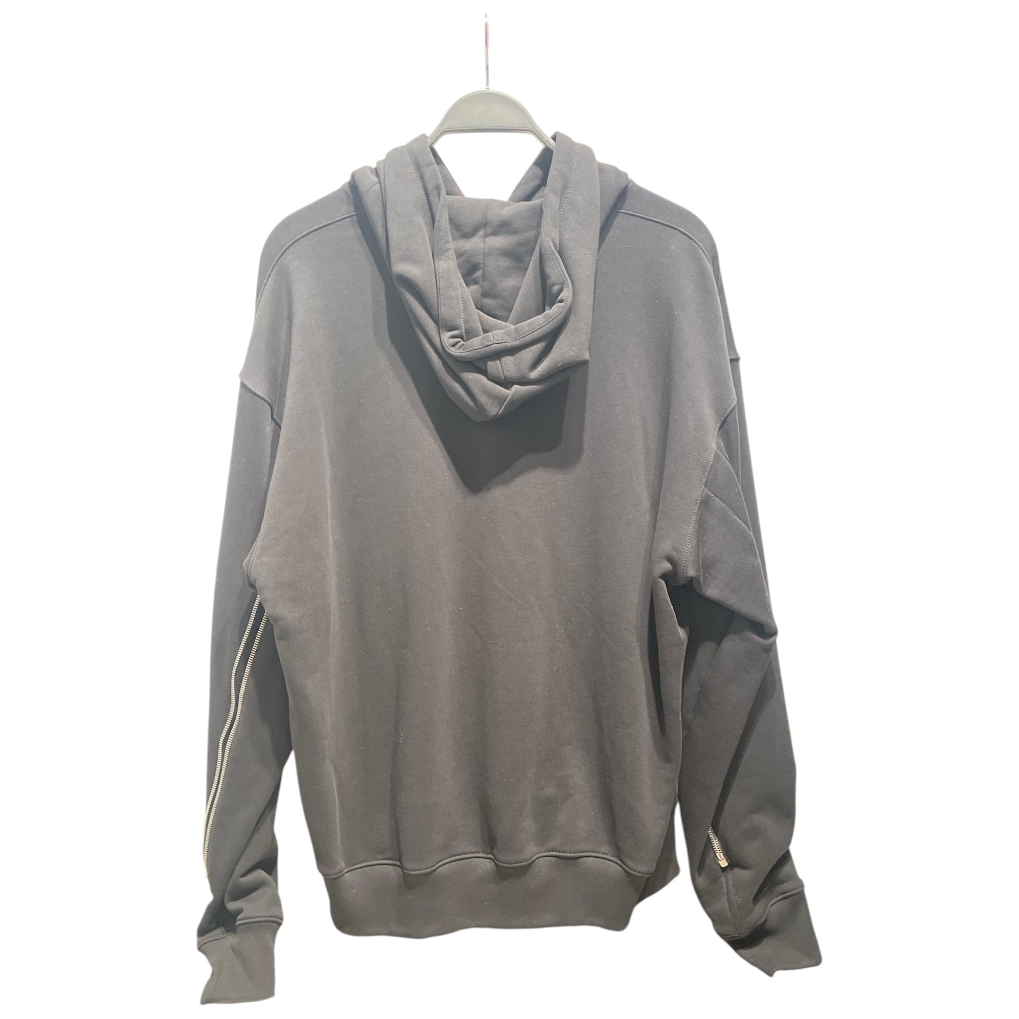 MOSCHINO/Hoodie/40/Cotton/BLK/Belted Hoodie view 2
