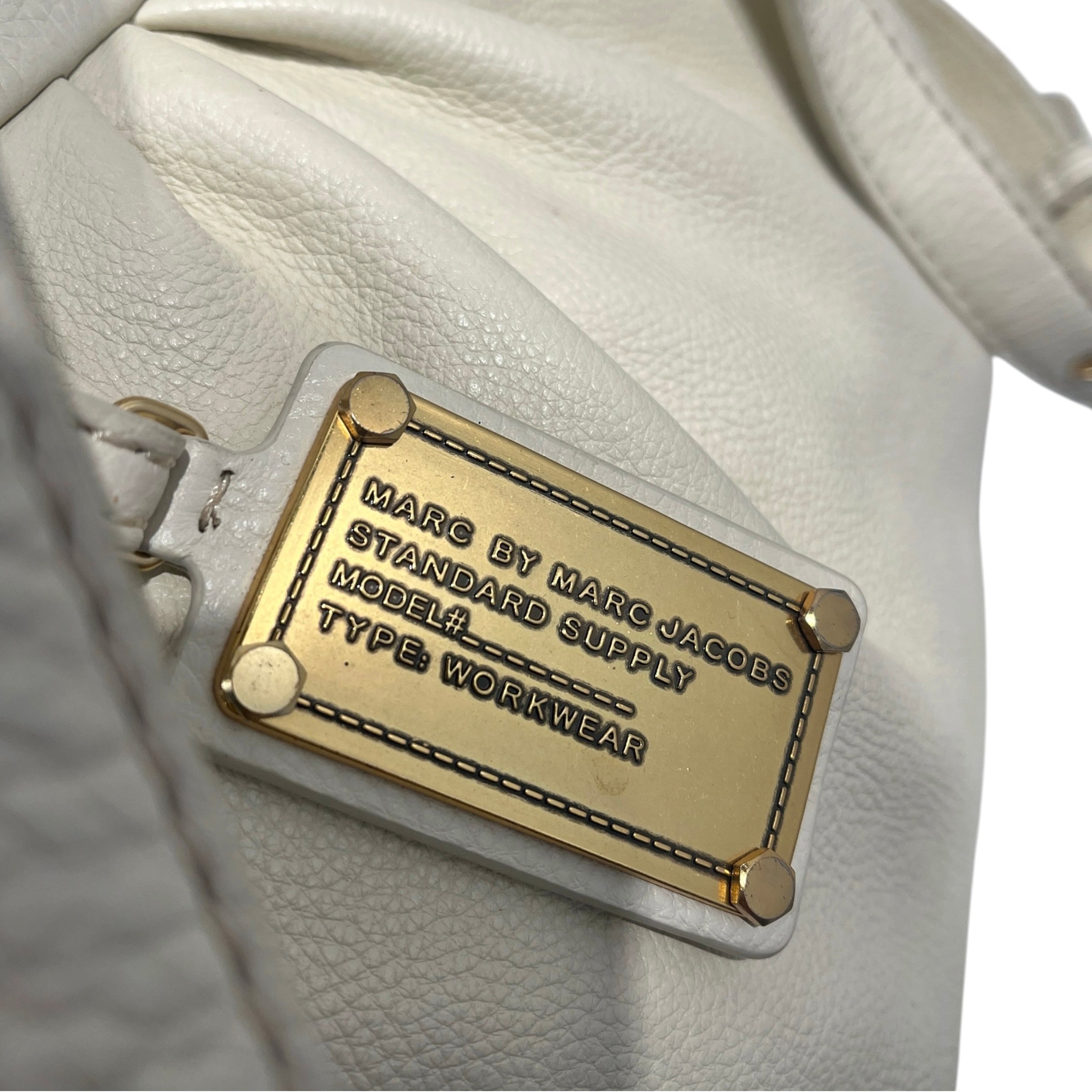 MARC BY MARC JACOBS/Hand Bag/Cowhide/CRM/Q BABY GROOVY/GOLD HARDWARE view 8