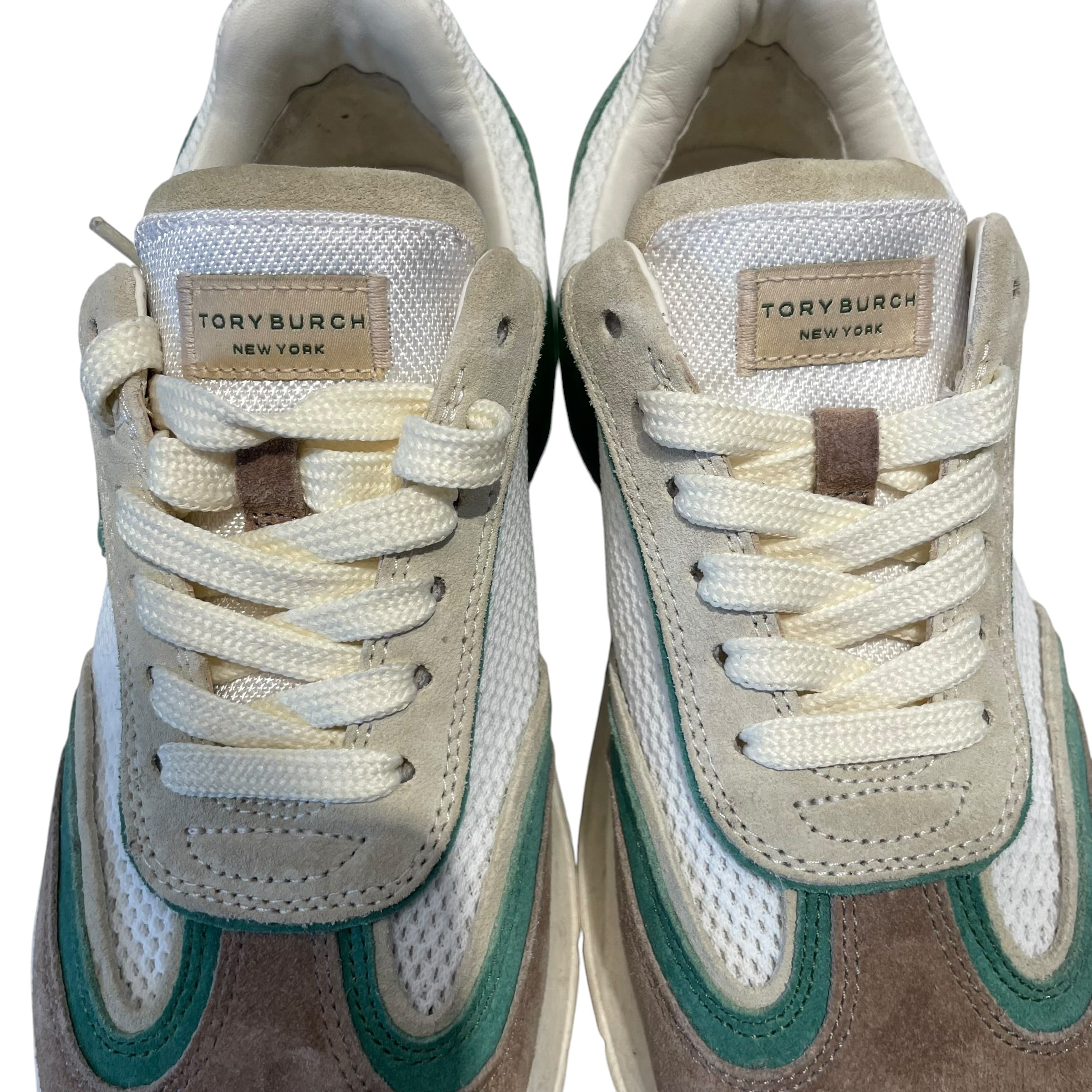 TORY BURCH/Low-Sneakers/US 8.5/Suede/GRN/Ankle Strap/Good Luck view 3