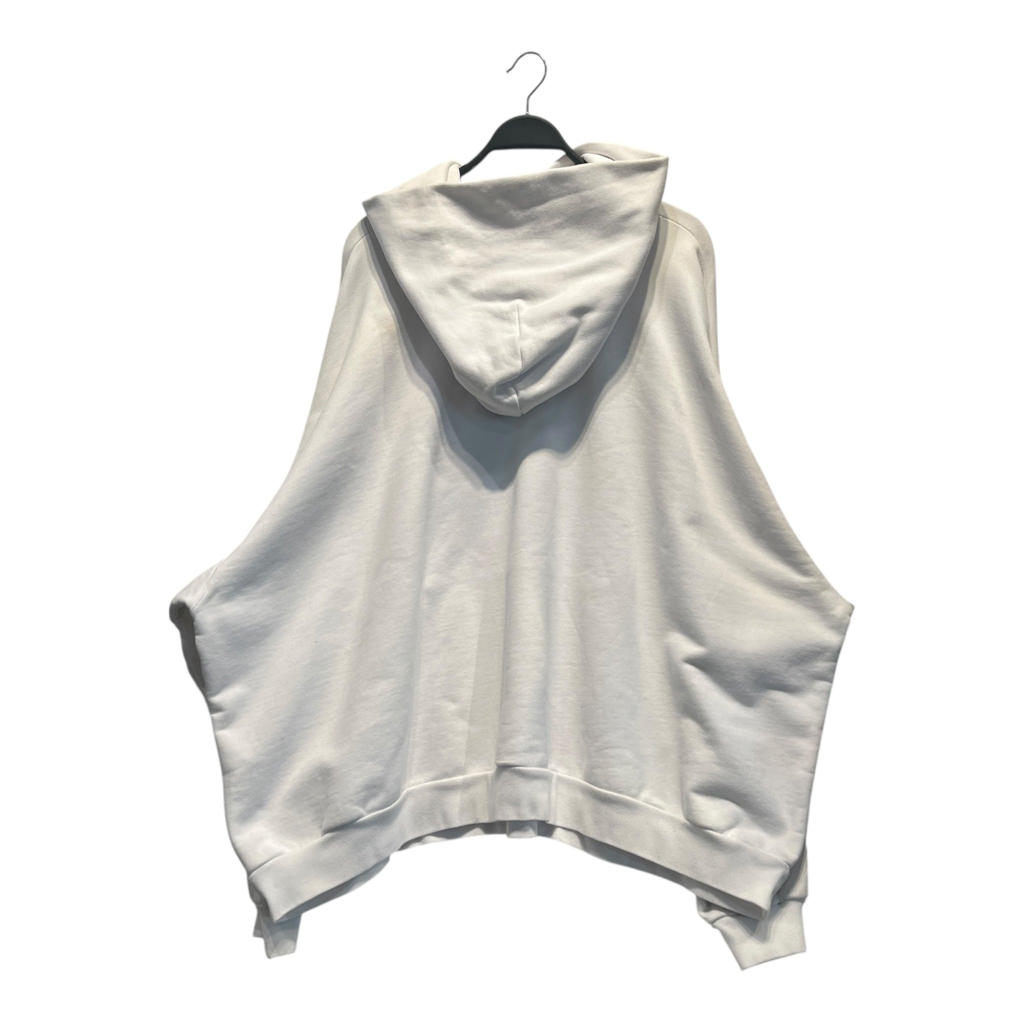 BALENCIAGA/Hoodie/5/Cotton/WHT/ADIDAS LOGO ON FRONT view 2