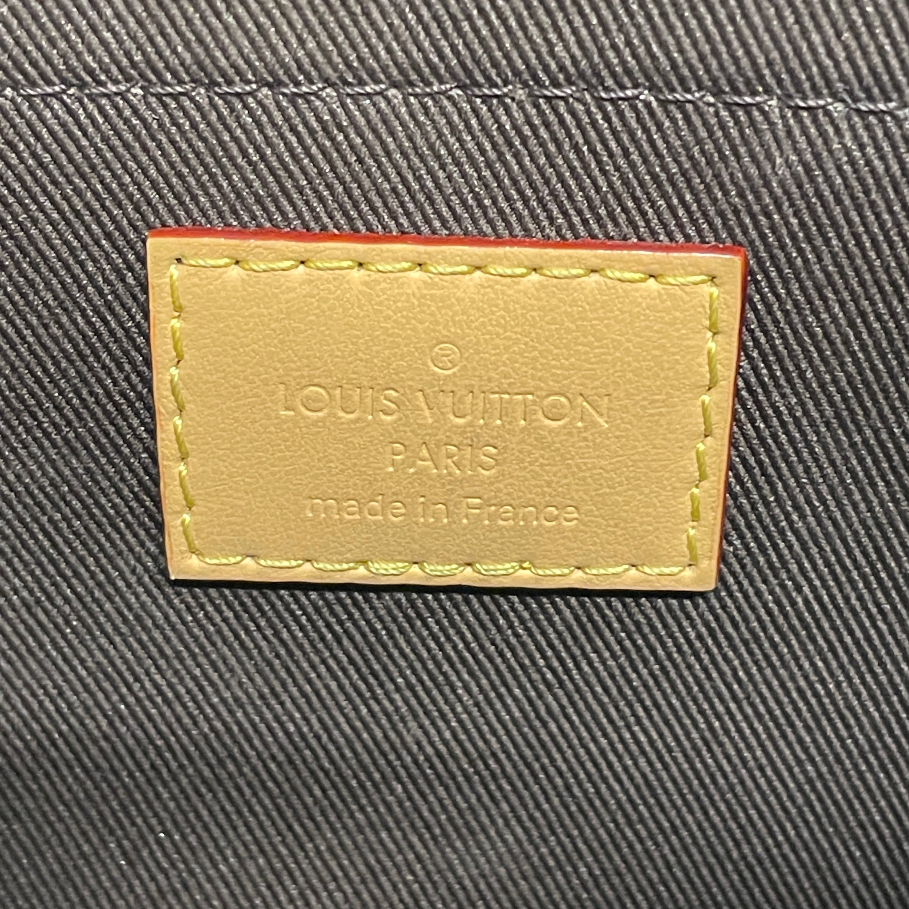 LOUIS VUITTON/Clutch Bag/Monogram/Leather/BRW/VOYAGE SOUPLE POCHETTE view 3