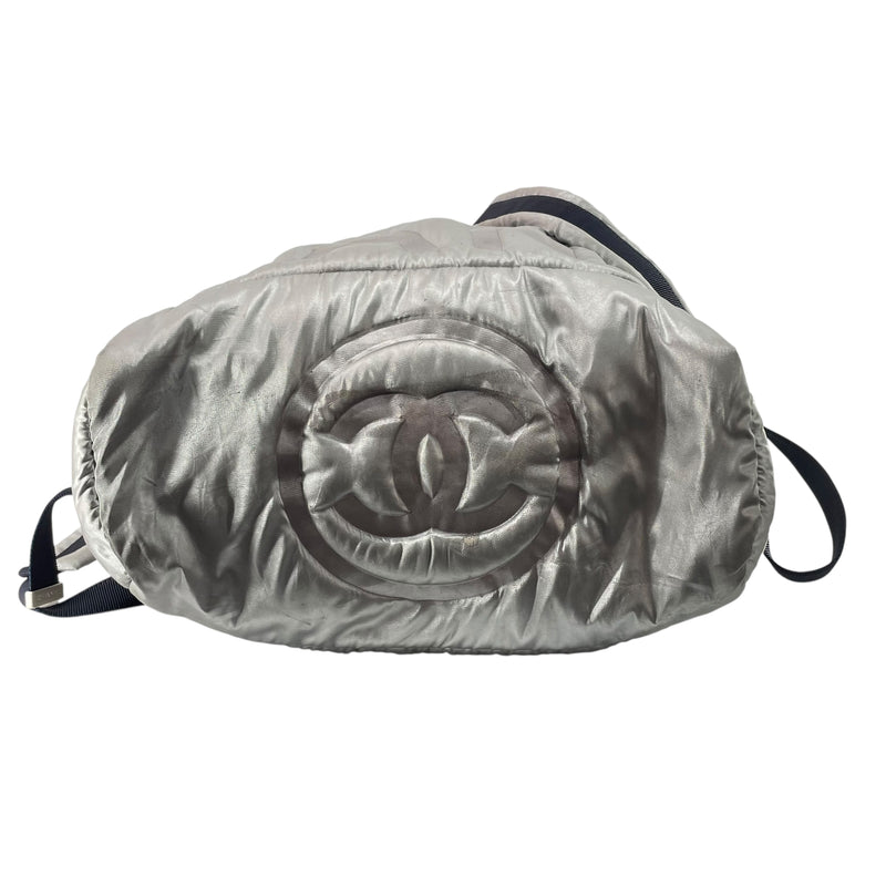 CHANEL/Backpack/Nylon/SLV/DOUDOUNE PUFFY