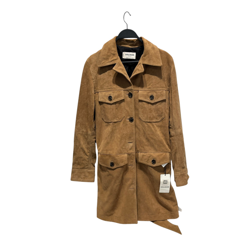 Zadig&Voltaire/Coat/Leather/CML/SUEDE