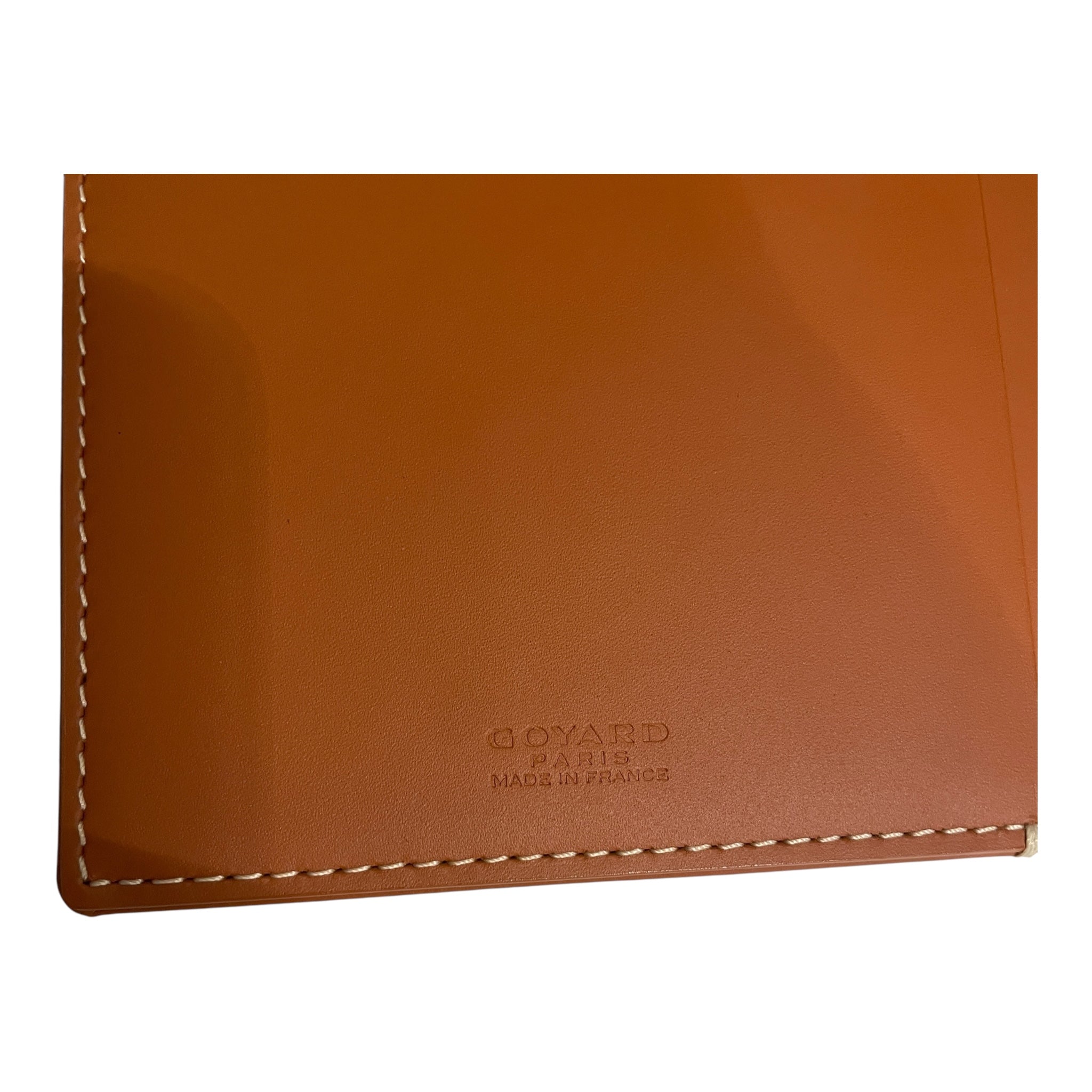 GOYARD/OS/Monogram/Leather/CML/Goyard Notepad Holder view 4
