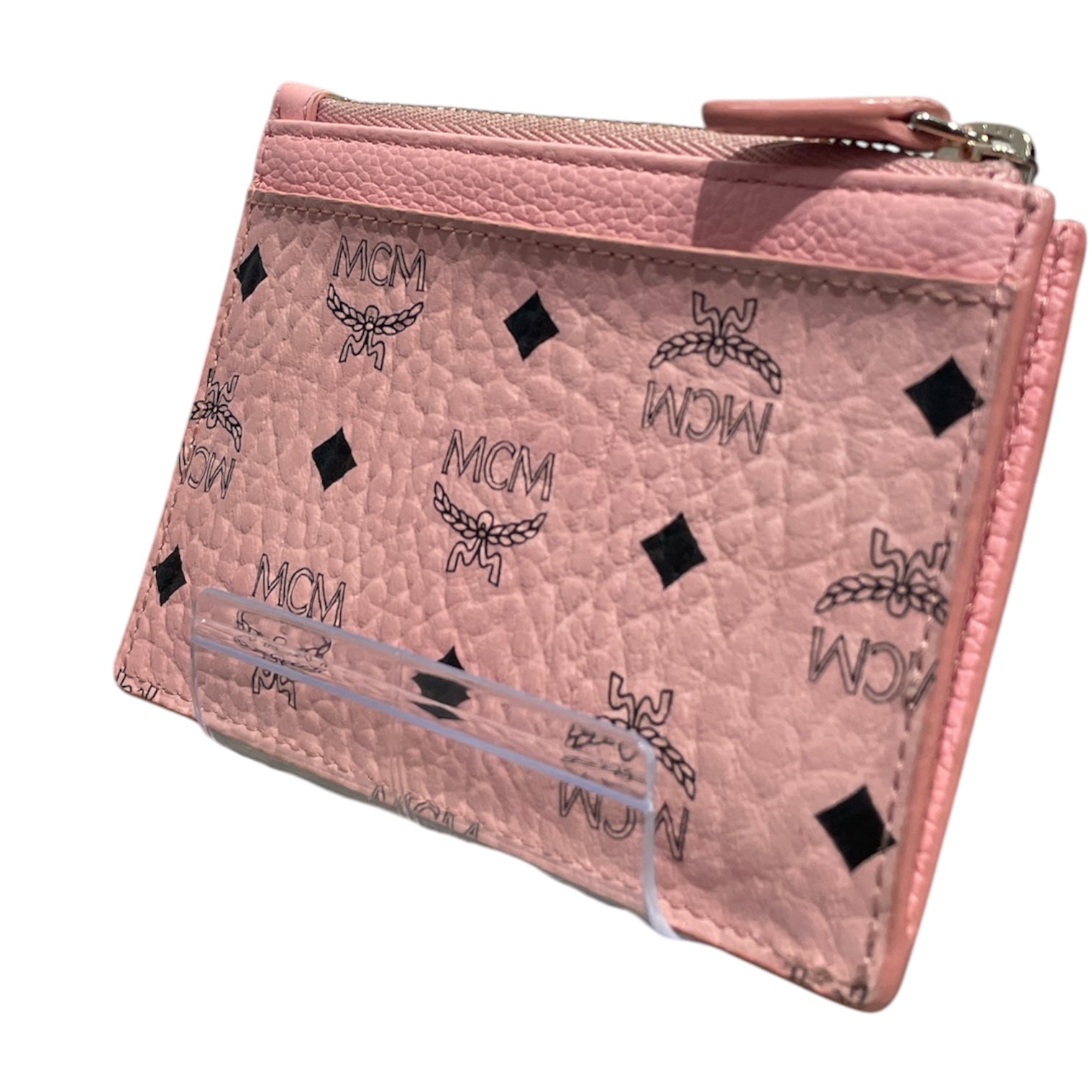 MCM/Coin Wallet/Leather/PNK/L's/ view 1