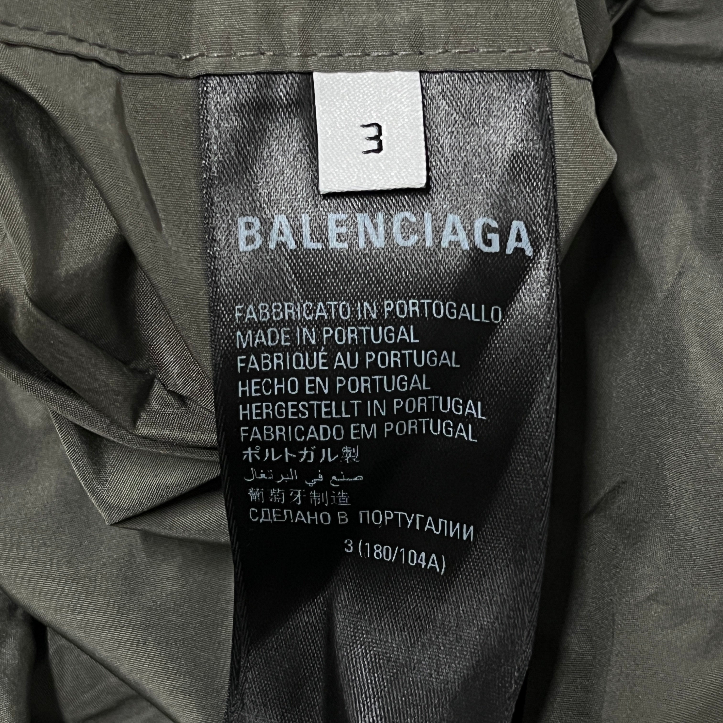 BALENCIAGA/Windbreaker/3/Nylon/GRY/BAG TRENCH BNWT view 5