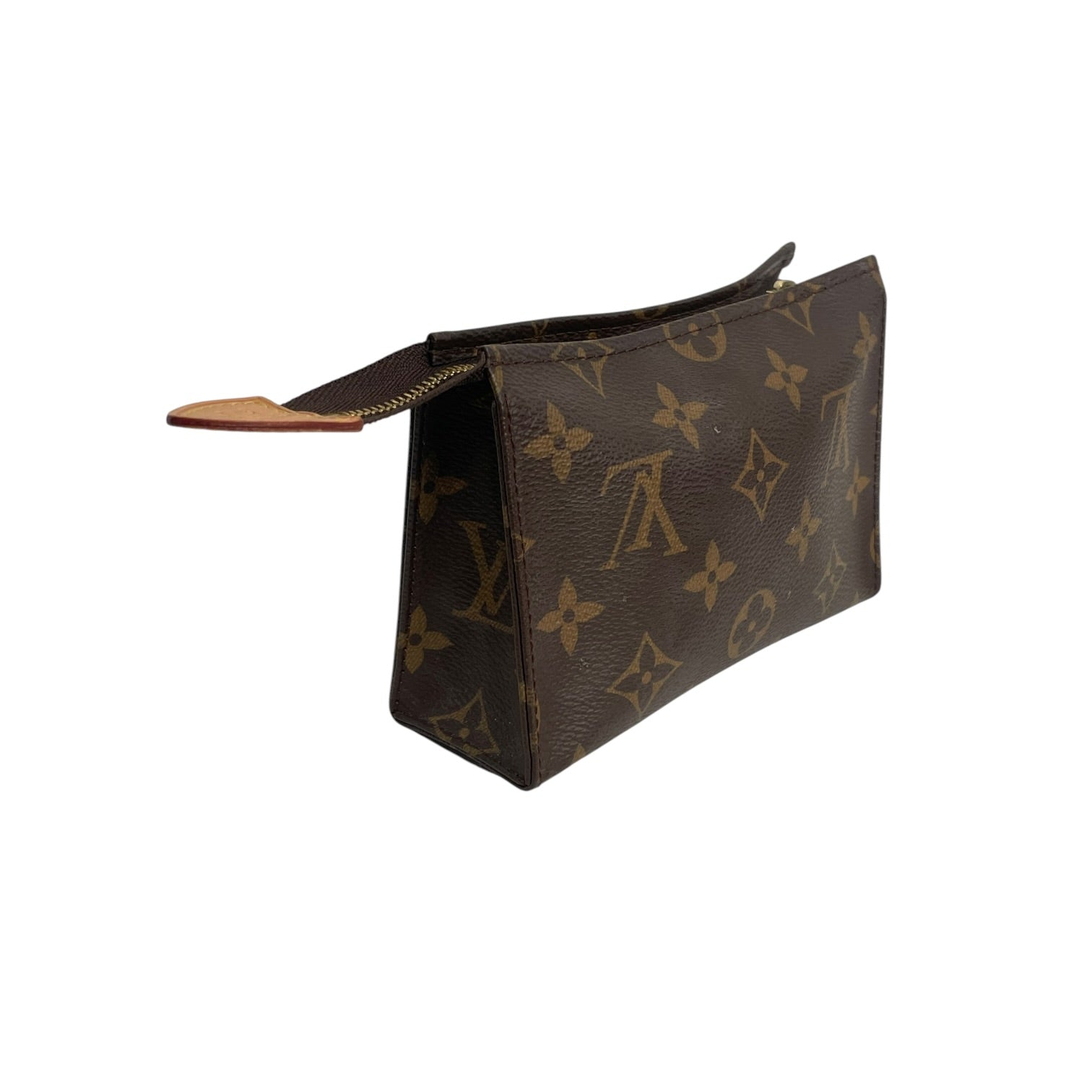 LOUIS VUITTON/Pouch/Monogram/Leather/BRW/mini toiletry bag view 3