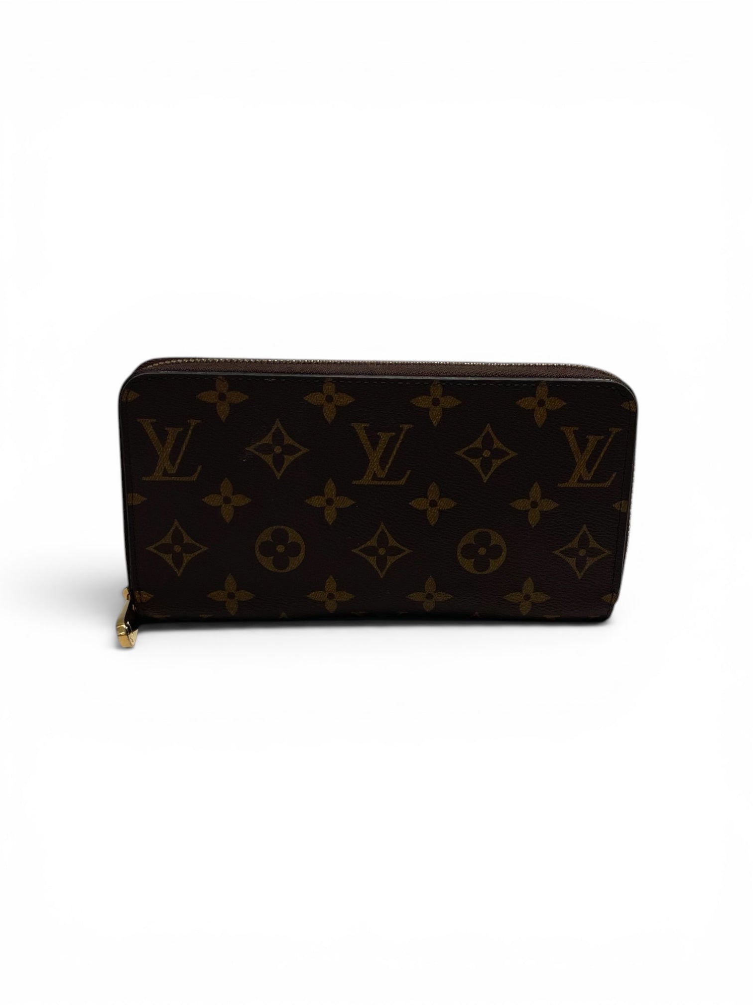 LOUIS VUITTON/Long Wallet/Leather/BRW/L's/Zippy view 1