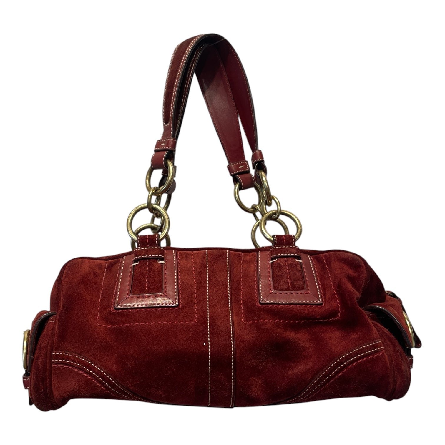 COACH/Bag/Suede/RED/mia soho view 2