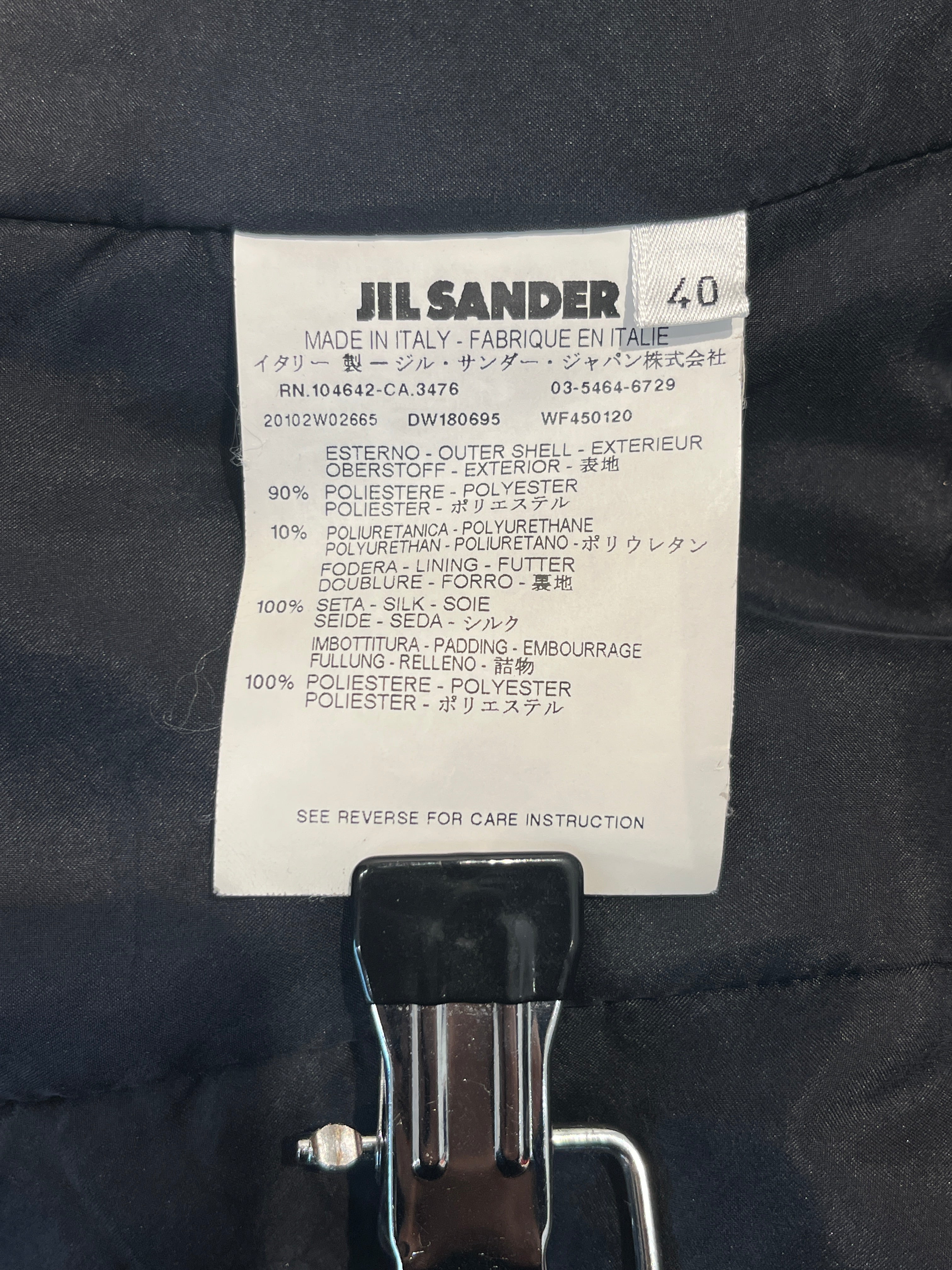 JIL SANDER/Puffer Jkt/40/BLK/104642 view 4