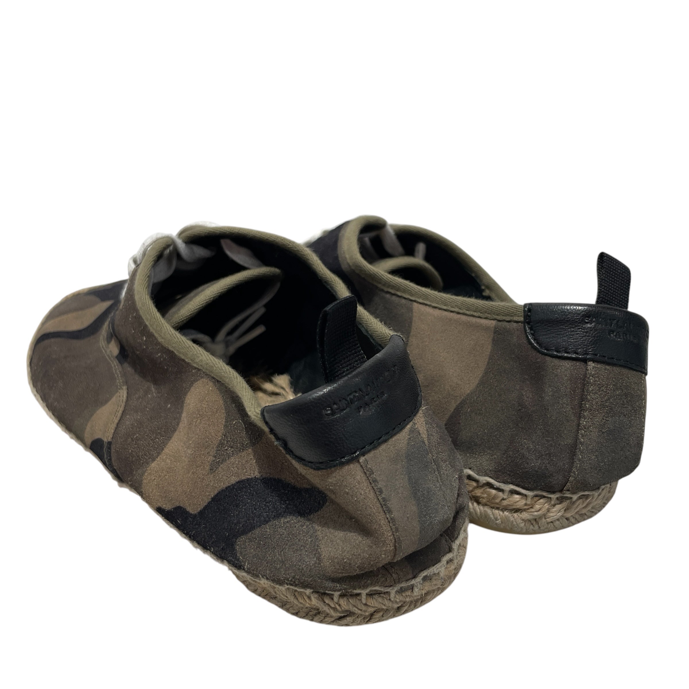SAINT LAURENT/Low-Sneakers/US 10/Cotton/MLT/sude camouflage view 2