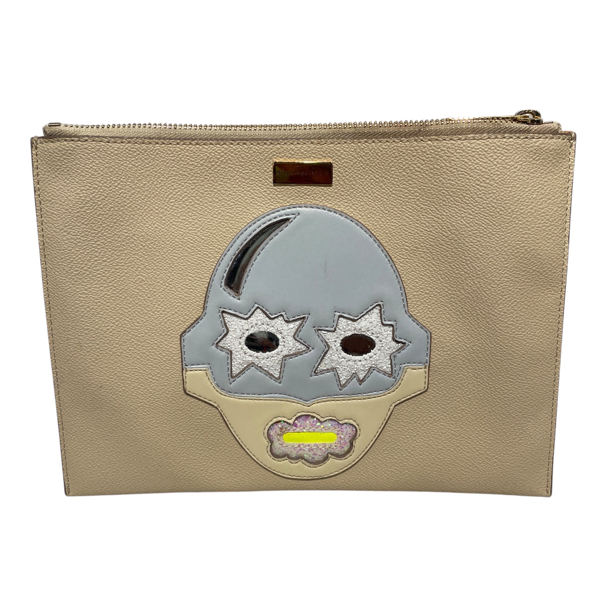 STELLAMcCARTNEY/Pouch/Leather/CRM/ view 1