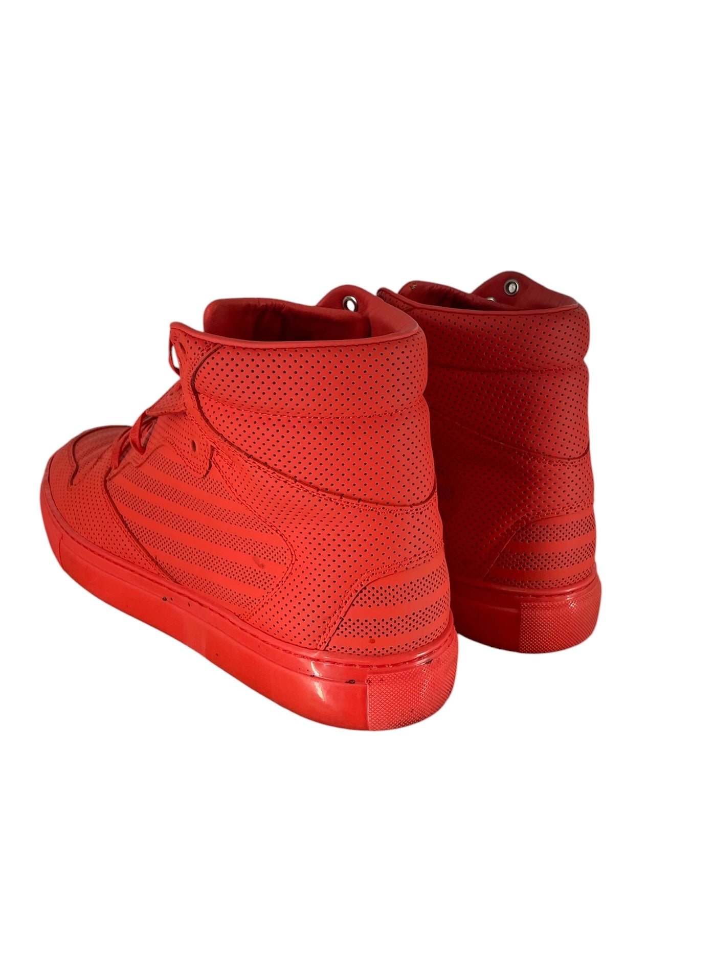 BALENCIAGA/Hi-Sneakers/EU 43/Leather/RED/373406 view 2
