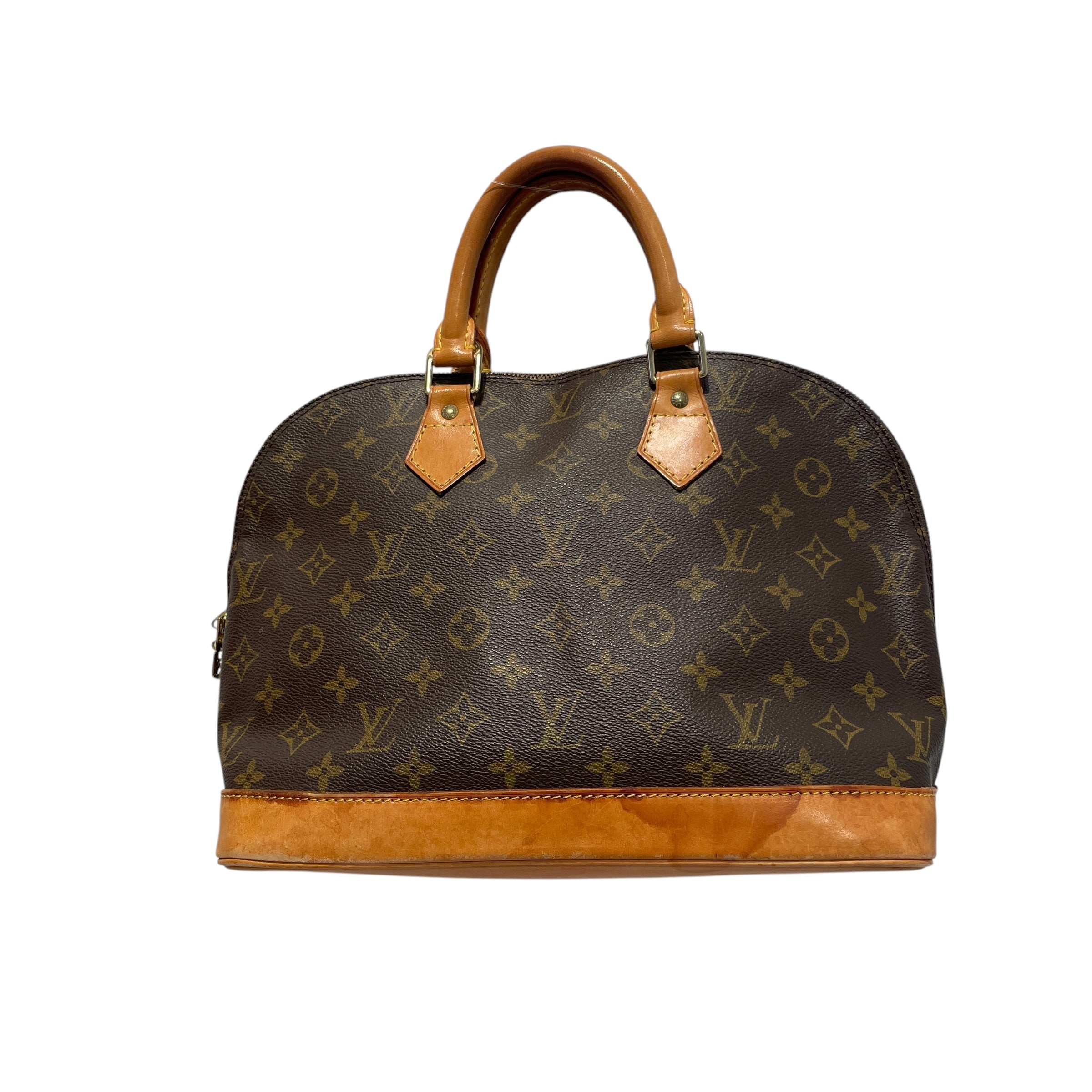LOUIS VUITTON/Hand Bag/Monogram/Leather/BRW/Alma PM view 2