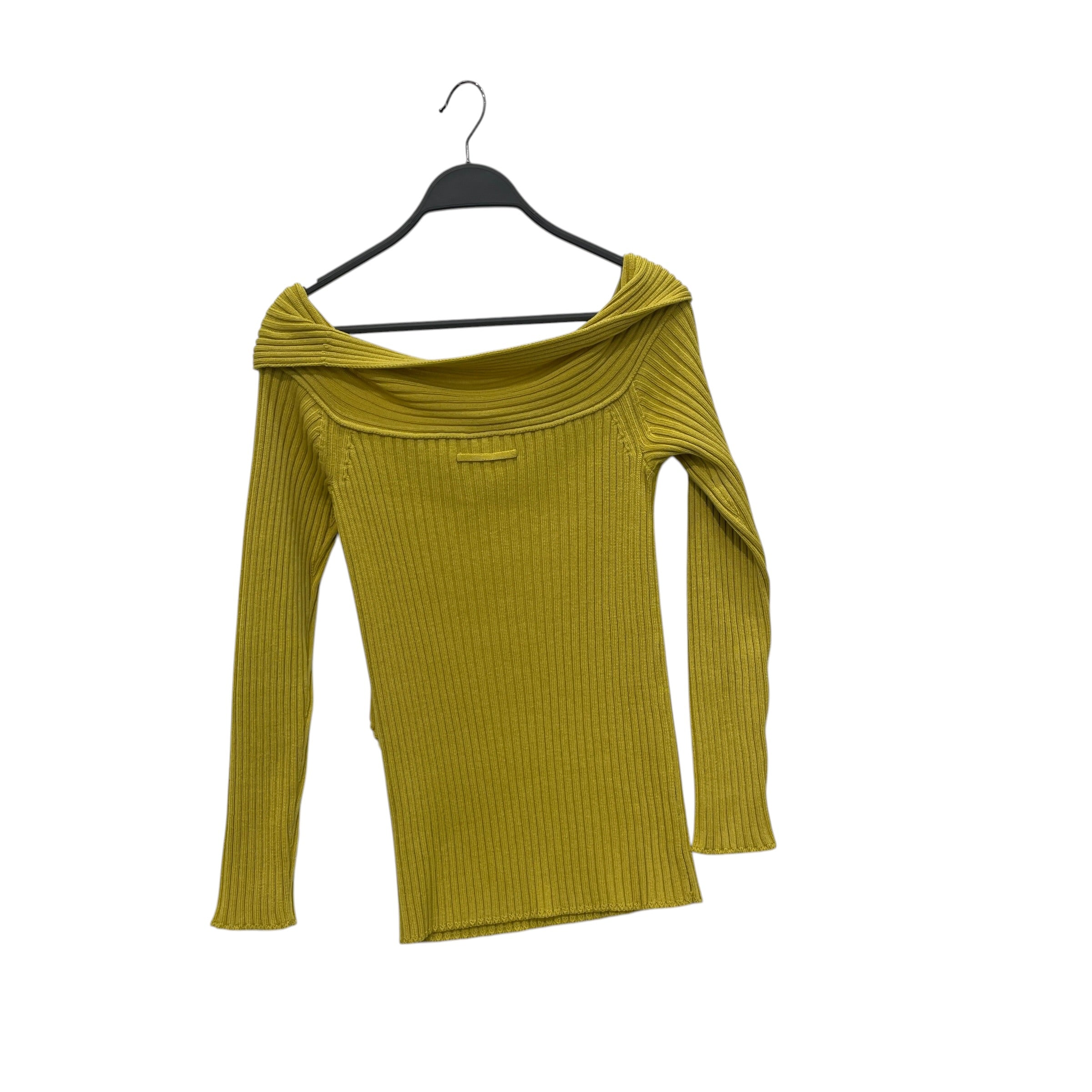 Jean Paul Gaultier/Sweater/L/Wool/GRN/BLACK  BUCKLE AT NECKLINE view 2