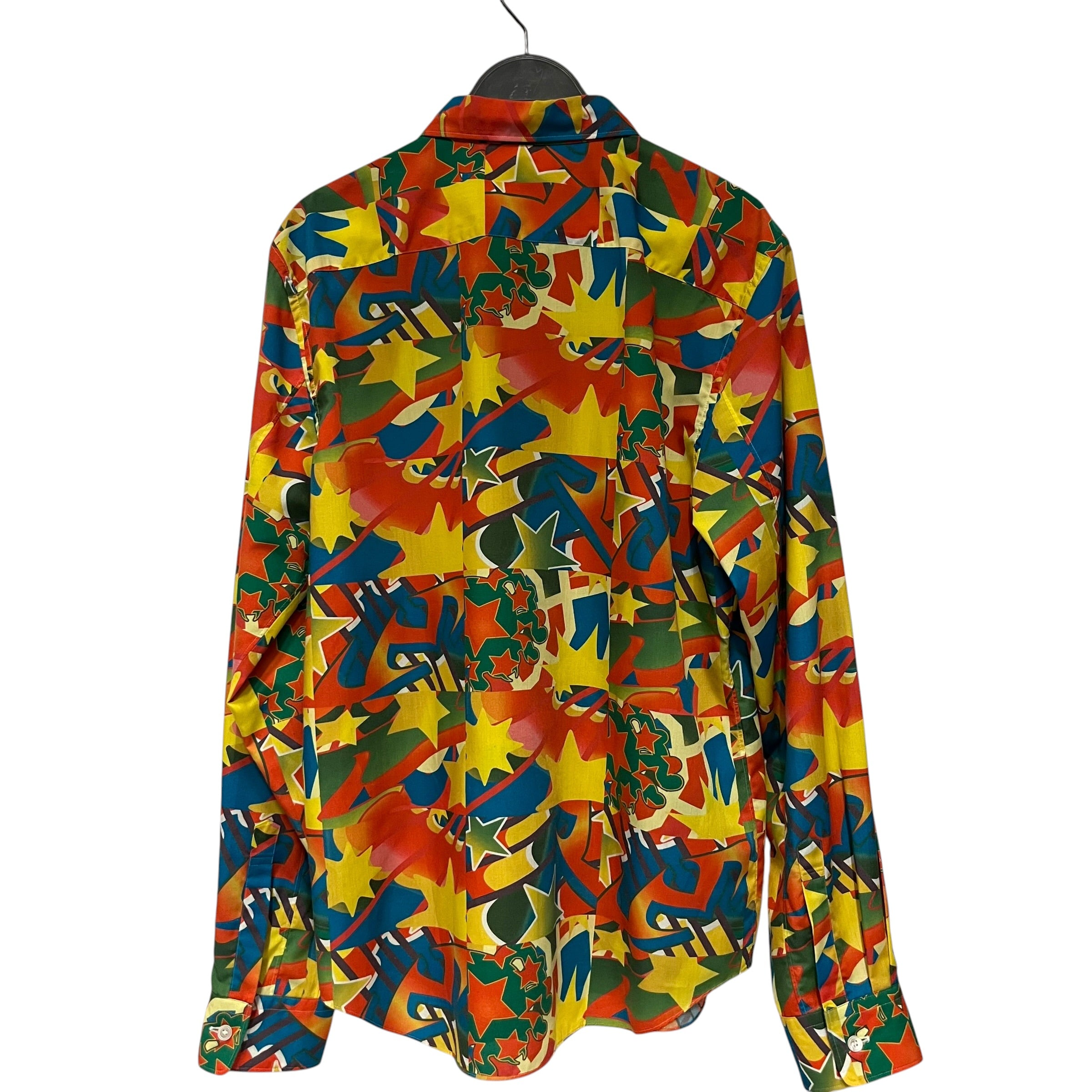 COMME des GARCONS HOMME PLUS/Shirt/L/Cotton/YEL/psychadelic shirt view 2