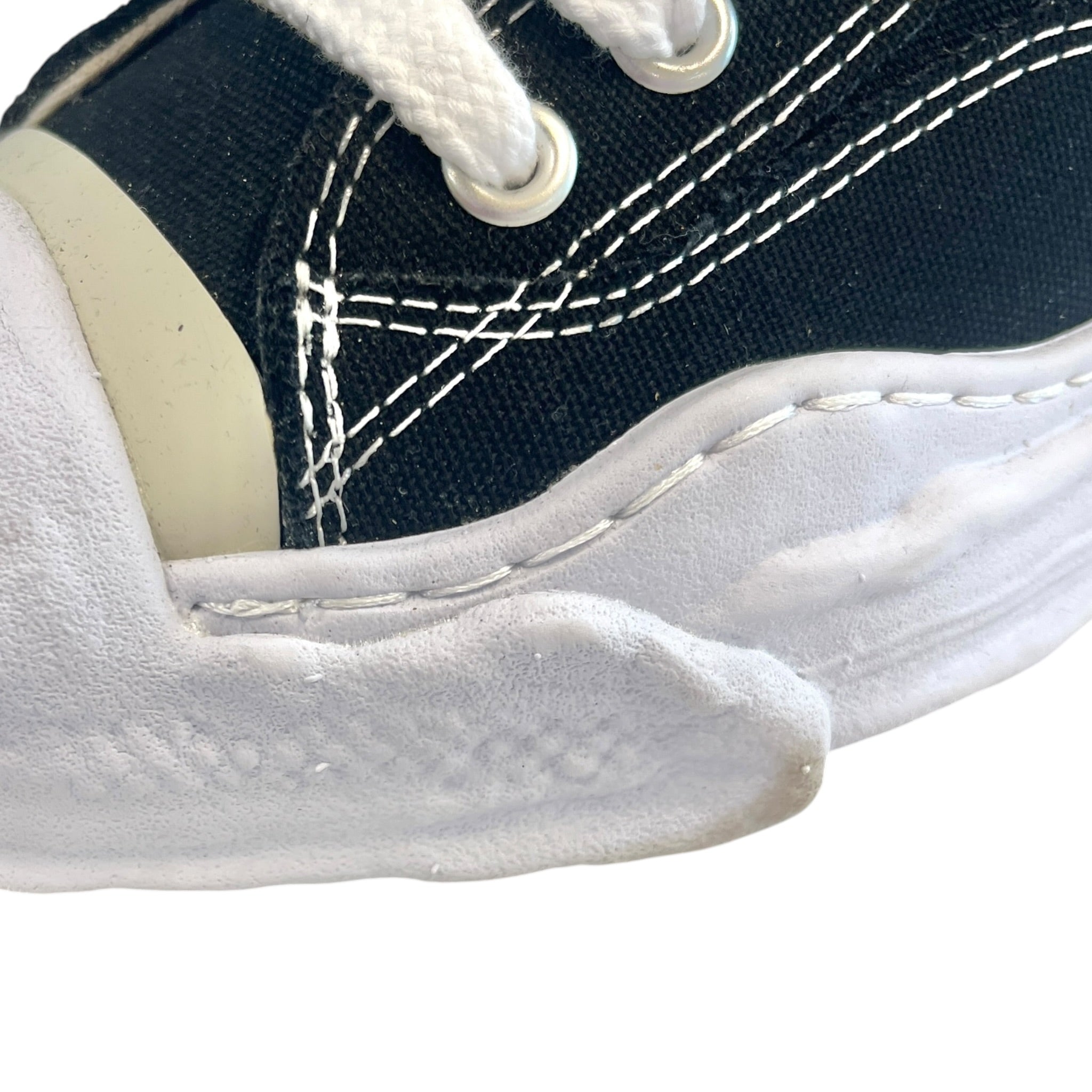 MIHARA YASUHIRO/Low-Sneakers/EU 41/Cotton/BLK/AO5FW702 view 5