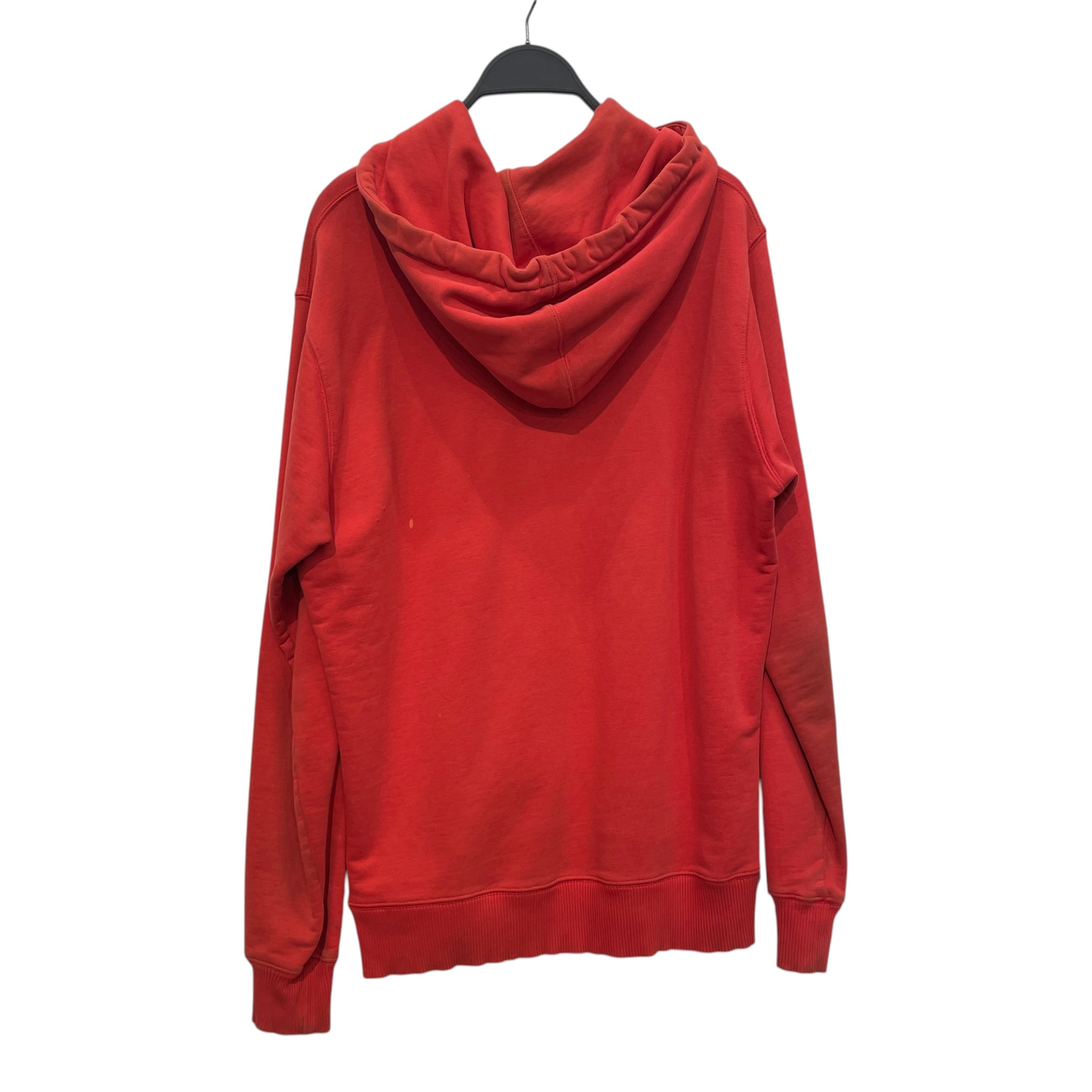 Helmut Lang/Hoodie/M/Cotton/RED/PUPPY DRAWING HOODIE view 2