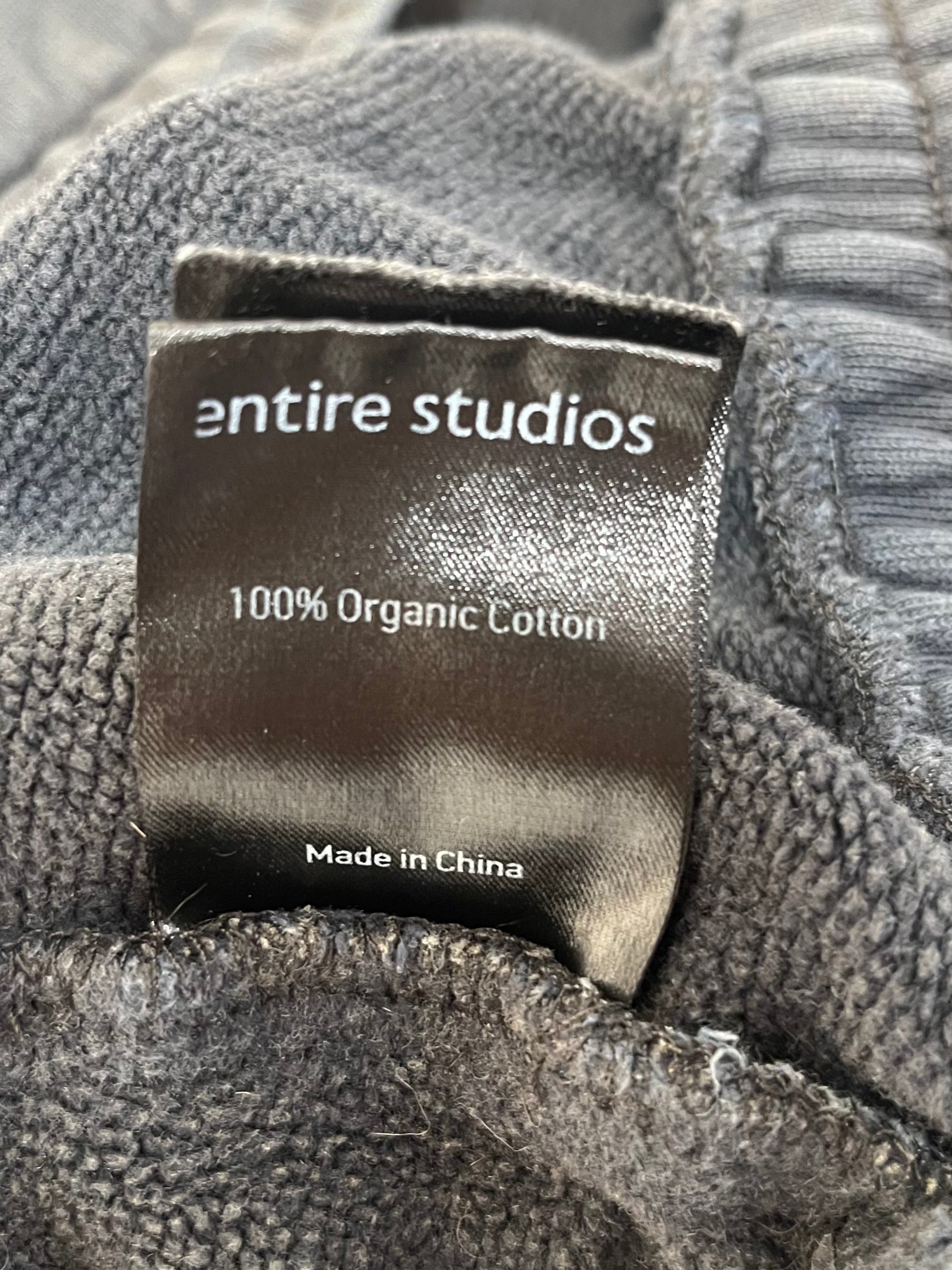 entire studios/Shorts/L/Cotton/GRY/DROPSHORT DRAWSTRING DARKWASH view 5
