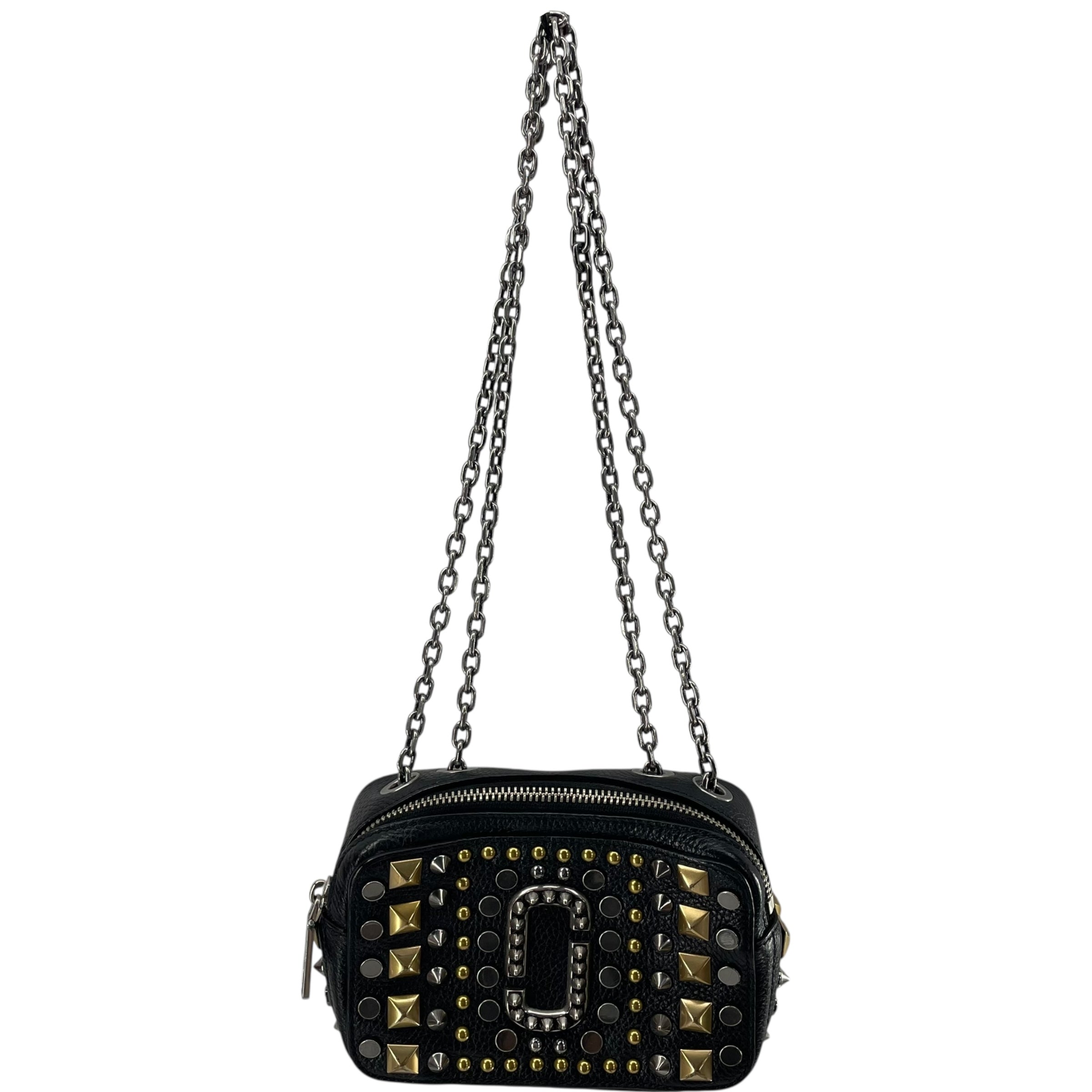 MARC JACOBS/Bag/Leather/BLK/STUDDED PUNK view 1