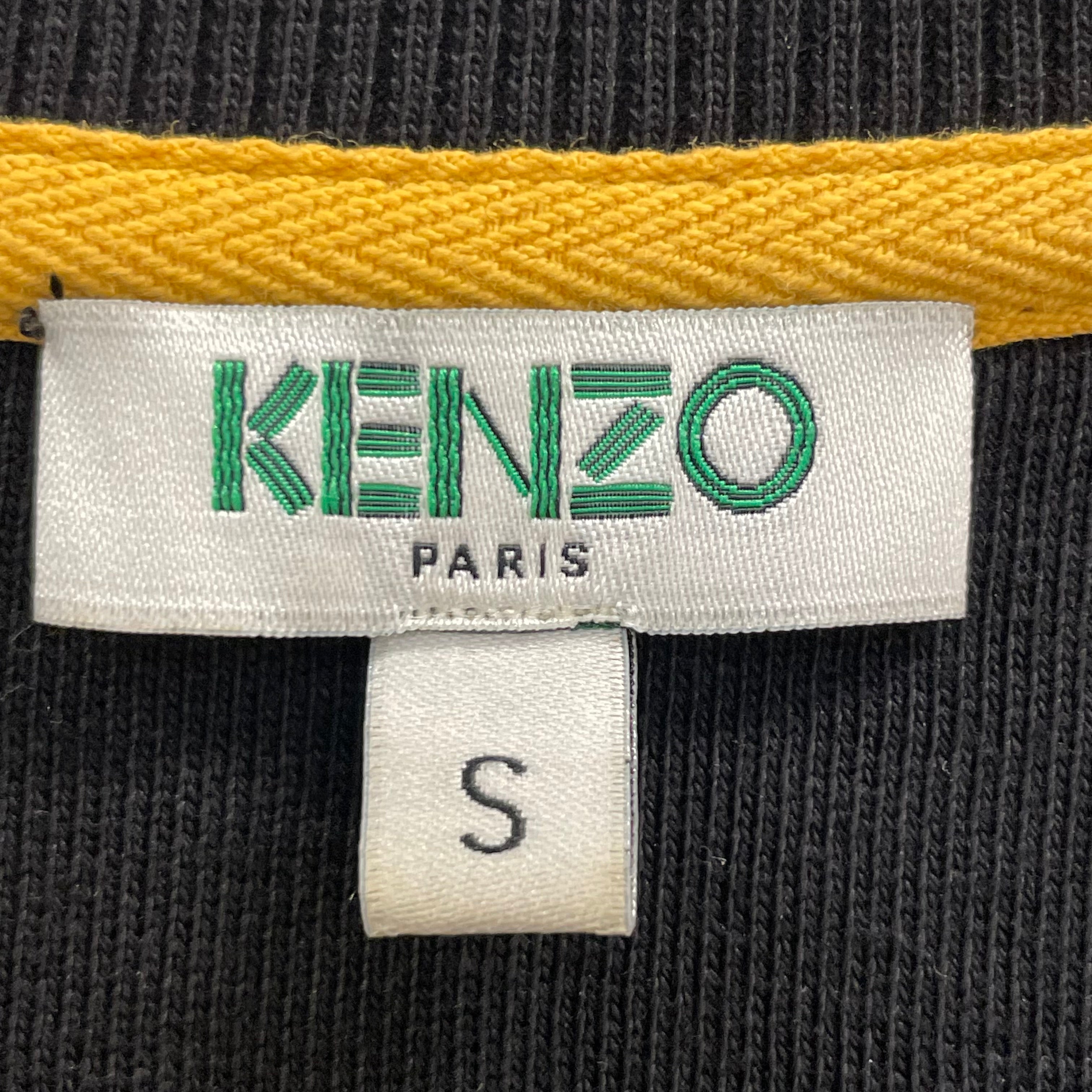 KENZO/Heavy Sweater/S/Cotton/BLK/TIGER EMBROIDERY/ SMALL view 4