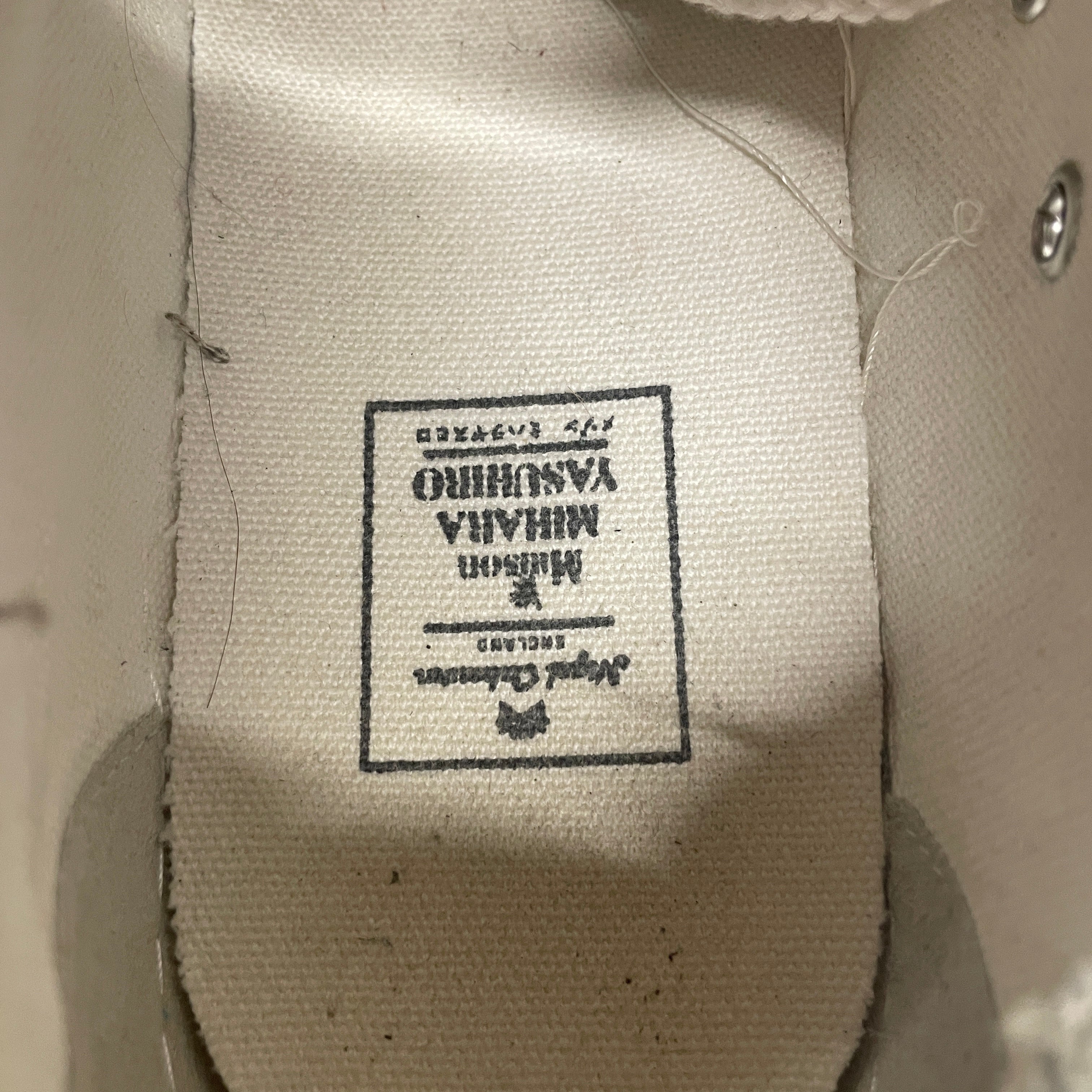 MIHARA YASUHIRO/Low-Sneakers/US 11/Cotton/GRY/RED TONGUE view 3