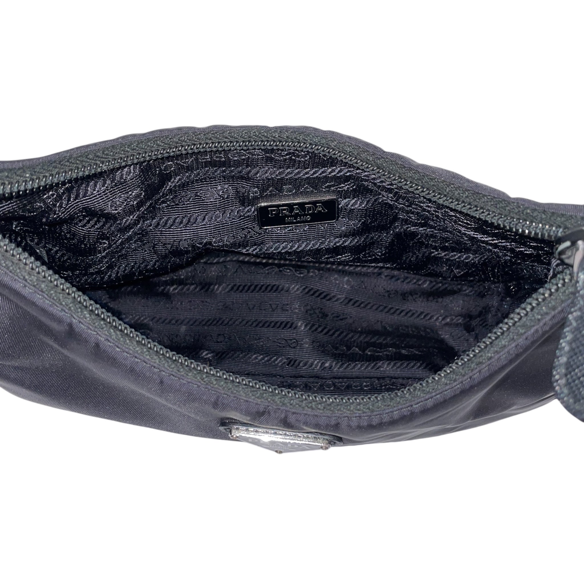 PRADA/Hand Bag/Nylon/BLK/PRADA 2000 RE-EDITION BAG view 4