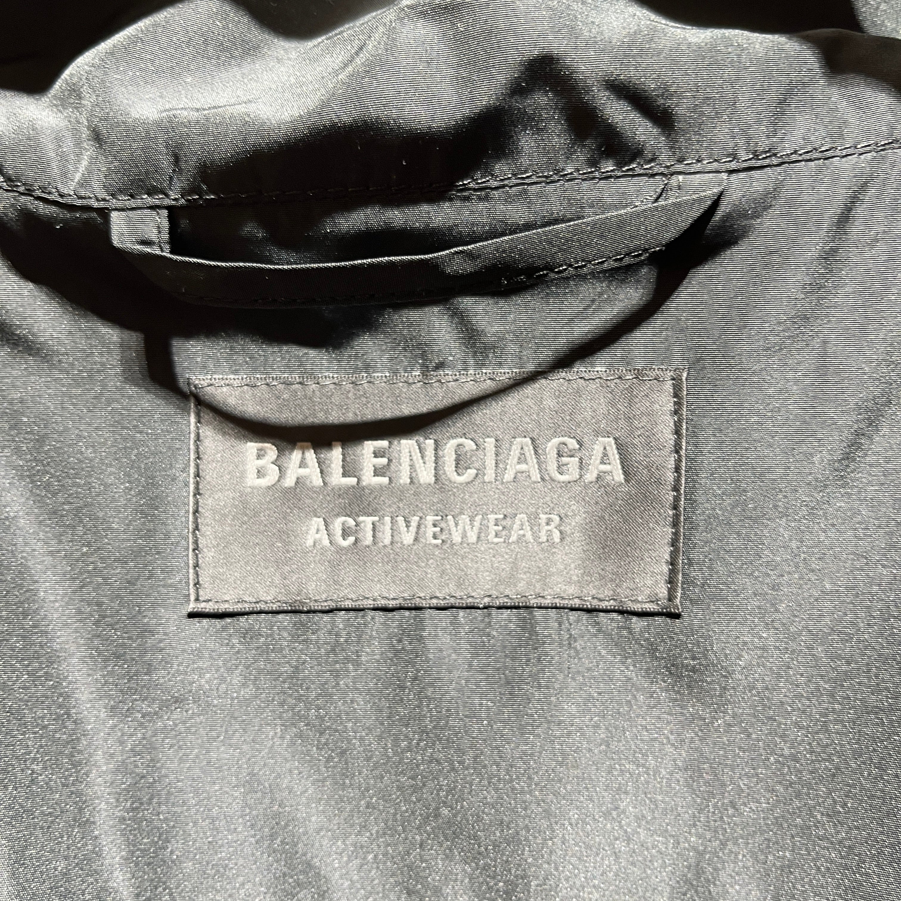 BALENCIAGA/LS T-Shirt/L/Cotton/BLK/ribbed skin-tight view 3