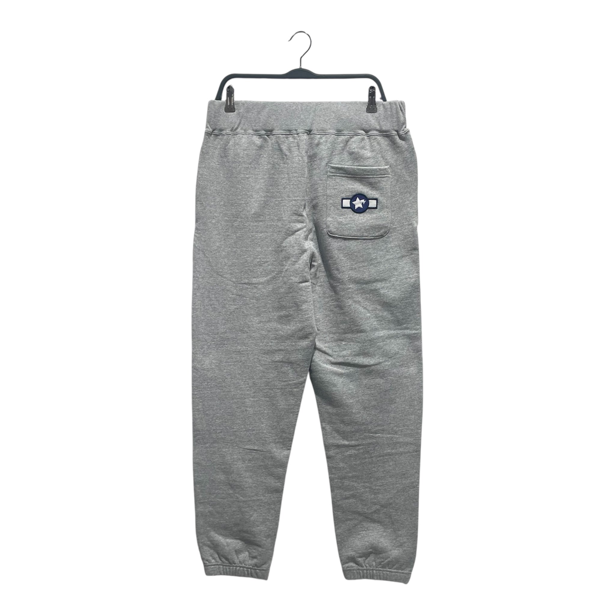 A BATHING APE/Pants/L/Cotton/GRY/patches view 2