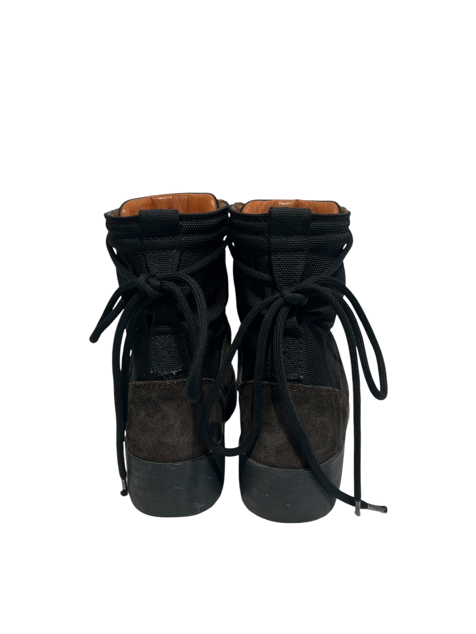 YEEZY/Boots/EU 36/Cotton/BRW/season 3 brown and orange view 4