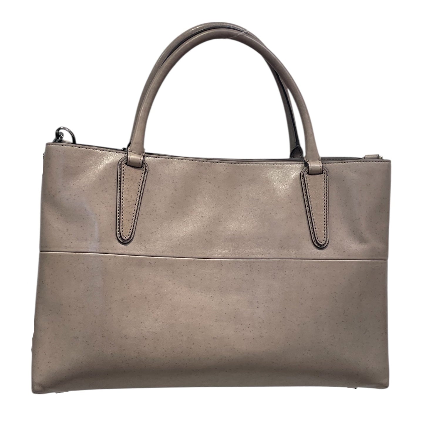 COACH/Hand Bag/Polka dot/Leather/BEG/speckled borough bag view 2