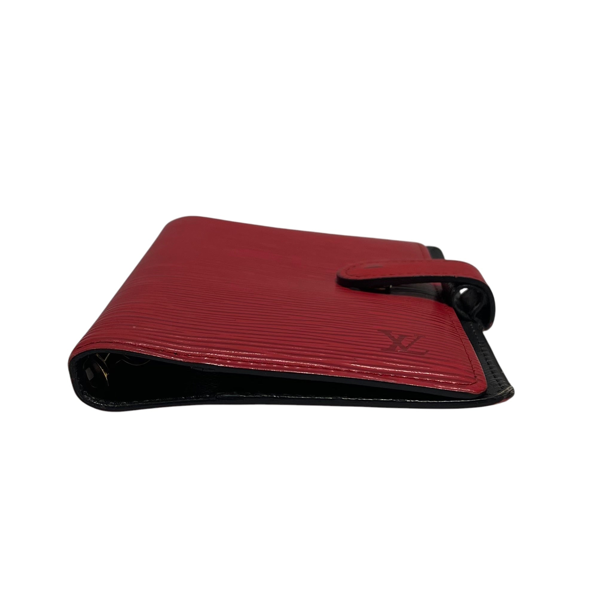 LOUIS VUITTON/Wallet/Leather/RED/agenda view 4
