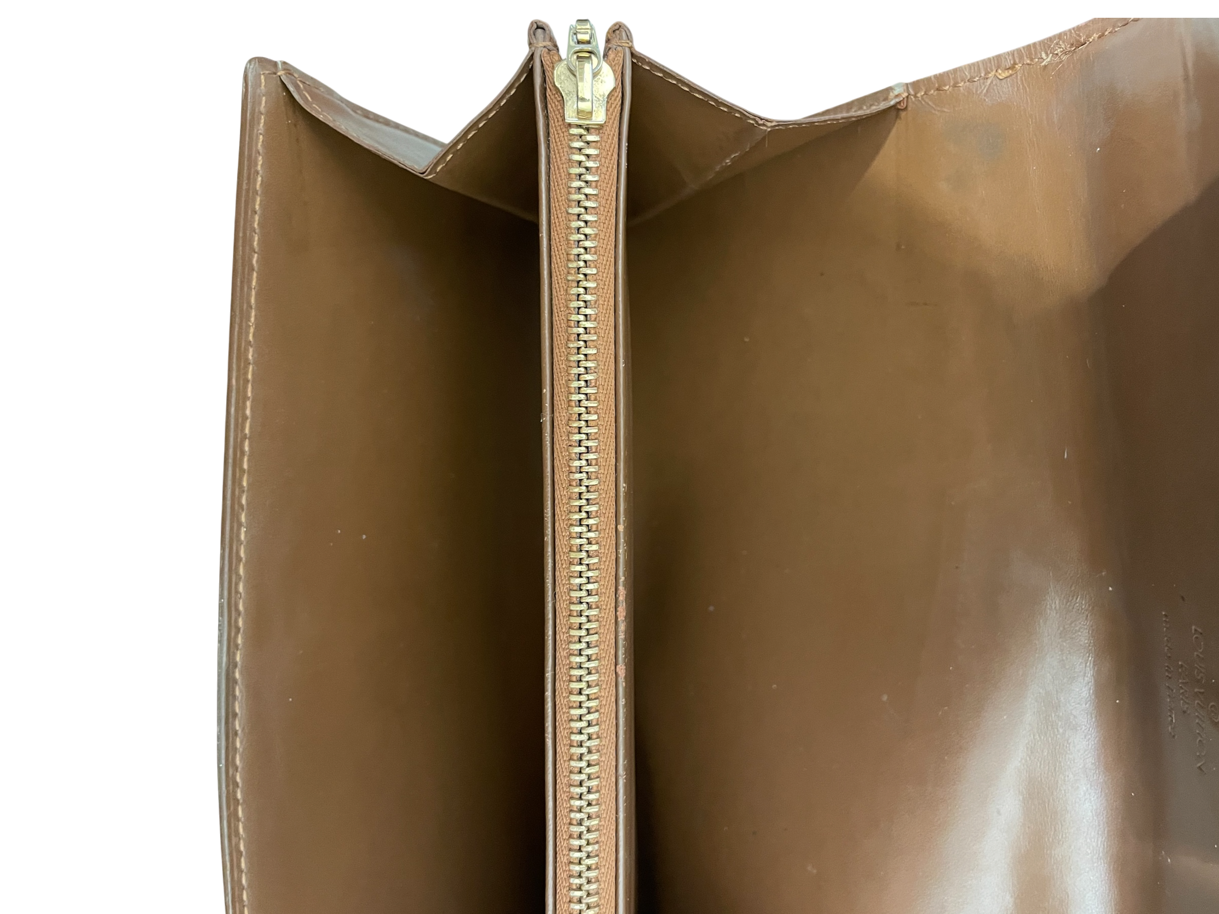 LOUIS VUITTON/Bifold Wallet/Leather/ORN/L's/vernis wallet view 3