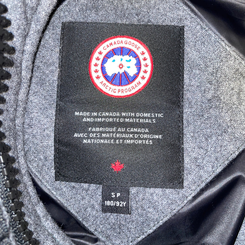 CANADA GOOSE/Puffer Jkt/S/Wool/GRY/Recycled Wool