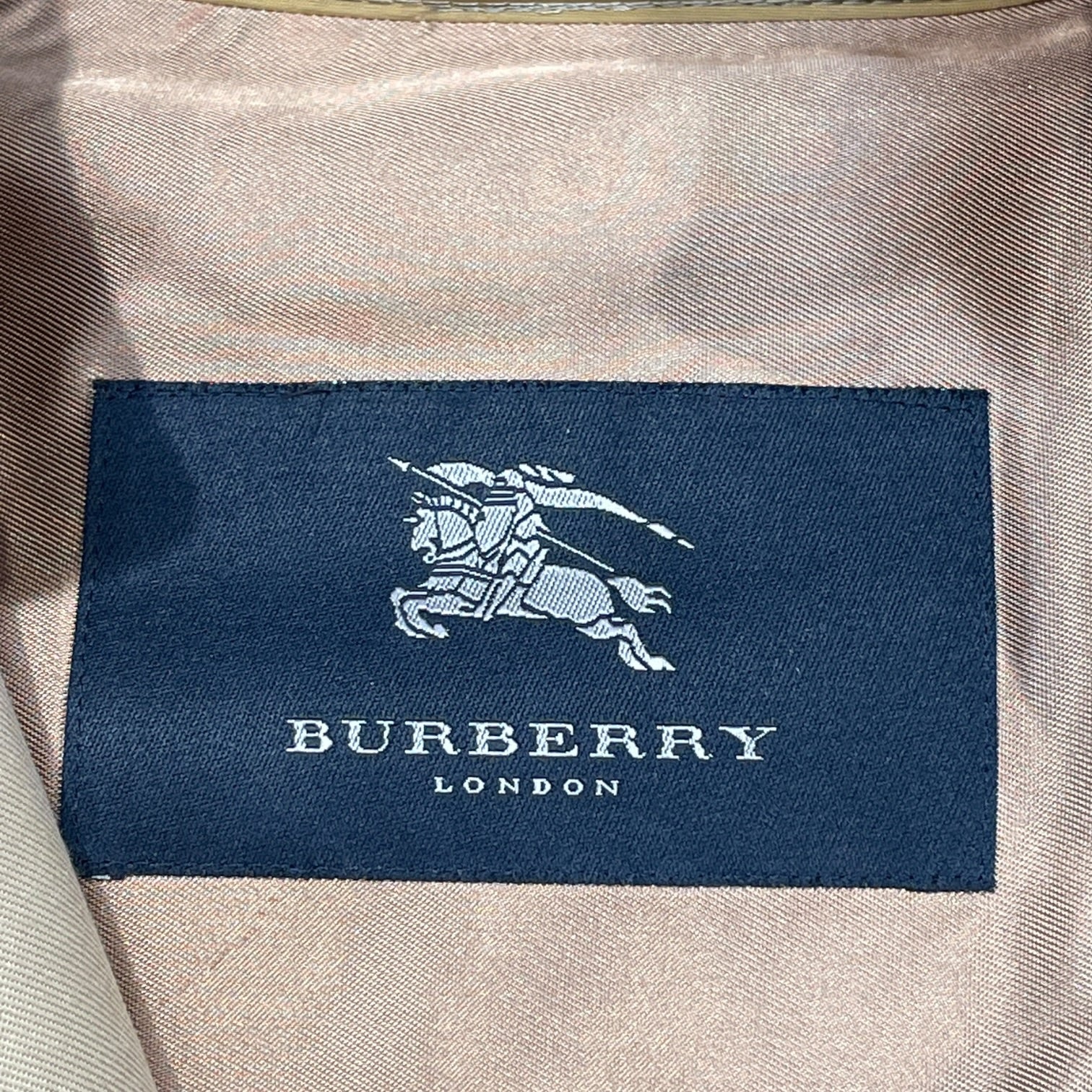 BURBERRY LONDON/Trench Coat/Wool/BEG/Double Check Layer view 3