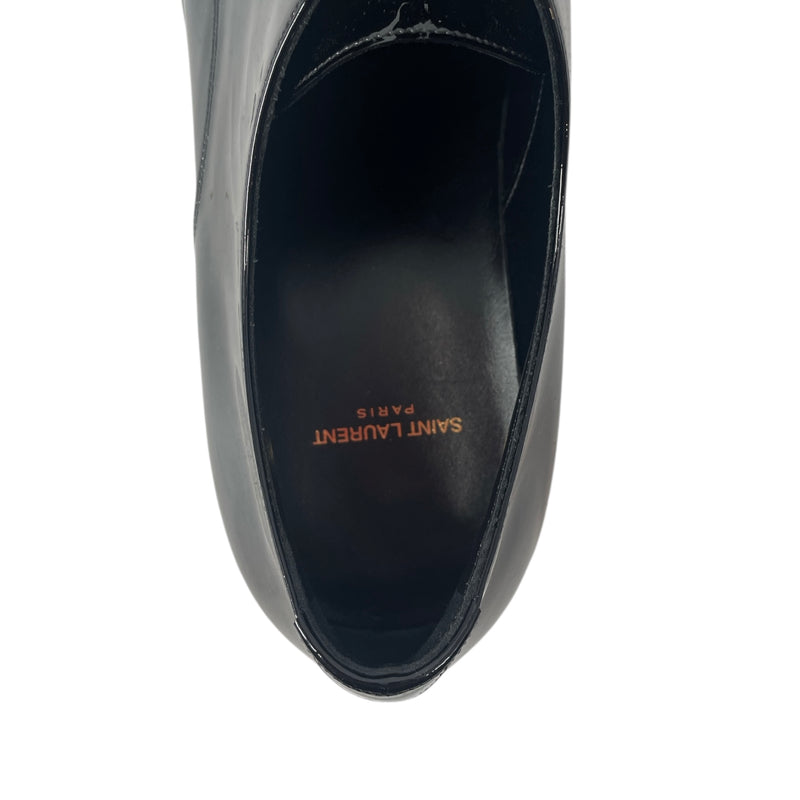SAINT LAURENT/Shoes/EU 41/Leather/BLK/Patent Leather Derby