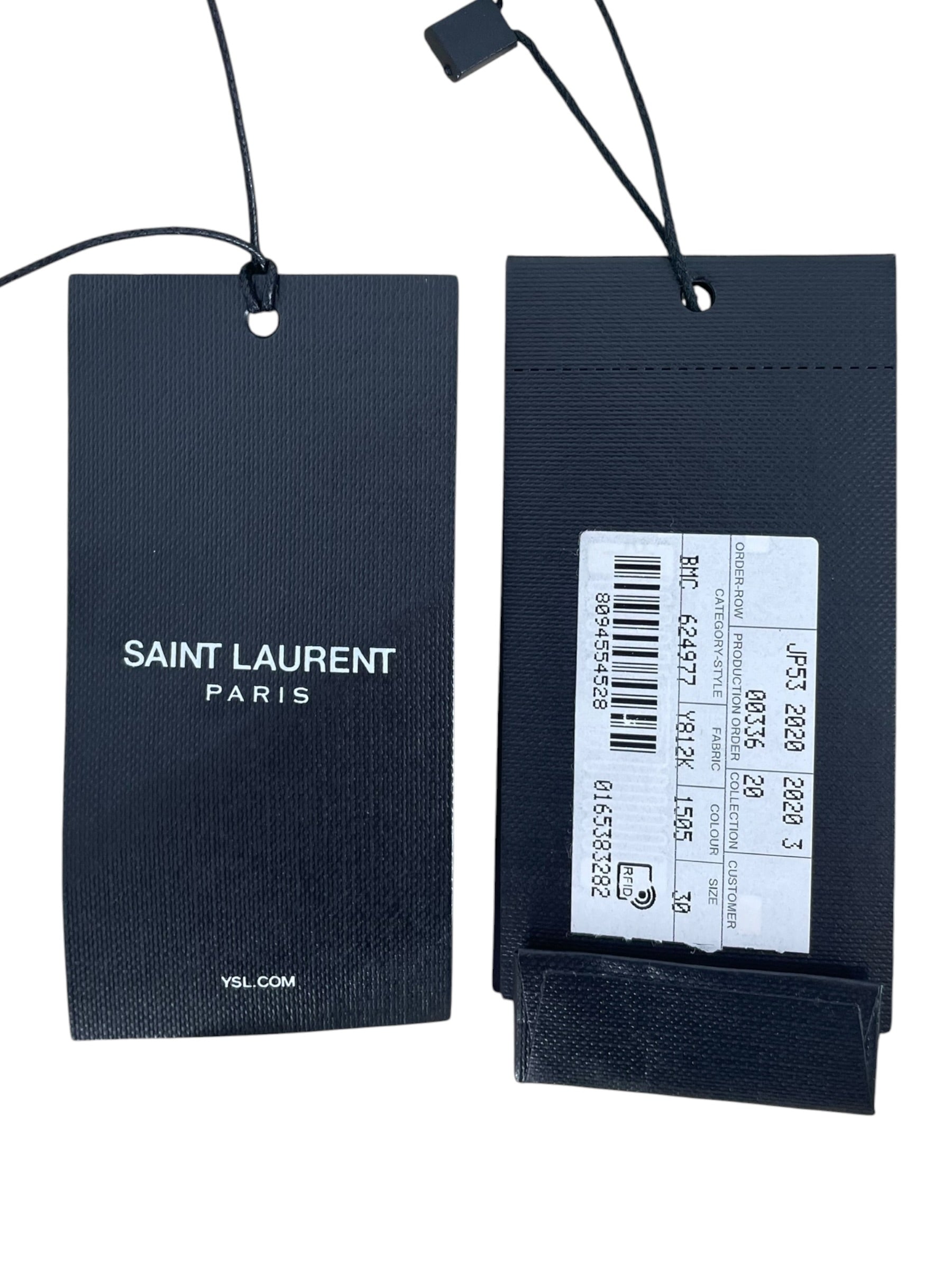 SAINT LAURENT/Straight Pants/30/Cotton/BEG/2020 KHAKIS TAGS view 5