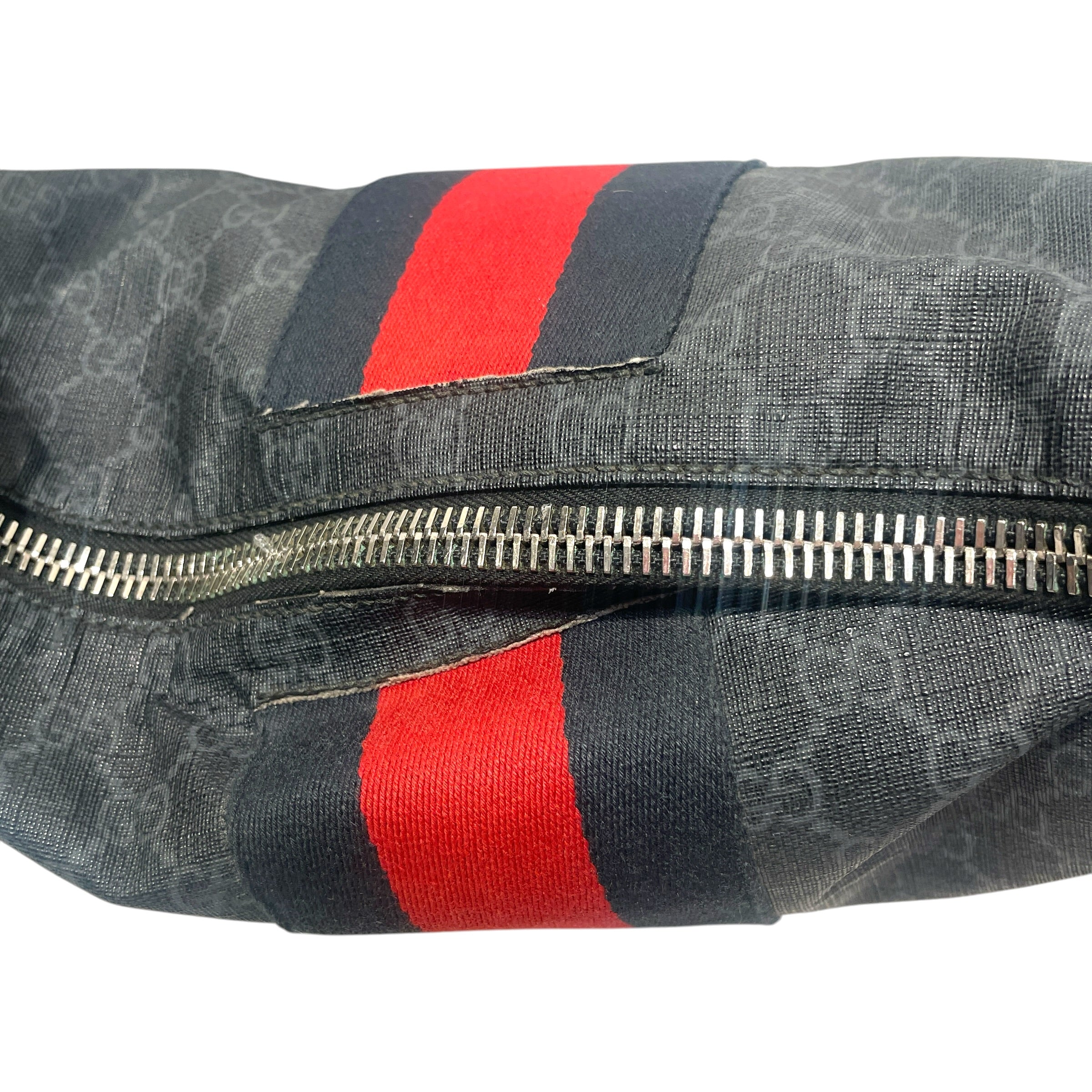 GUCCI/Cross Body Bag/Monogram/Leather/BLK/Soft GG Supreme Appia Calfskin view 2