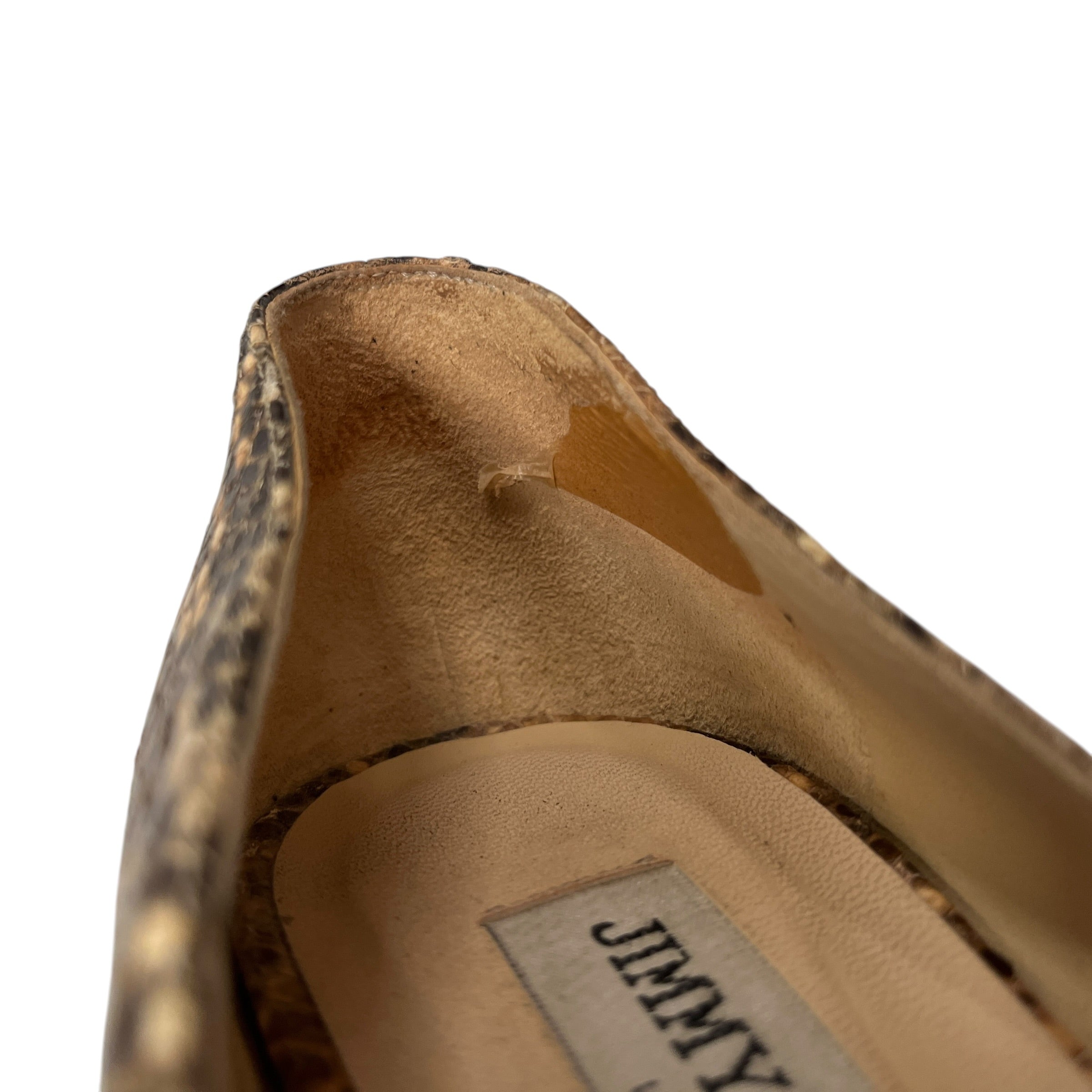 JIMMY CHOO/Heels/EU 39/Animal Pattern/MLT/Peep Toe Pumps view 5