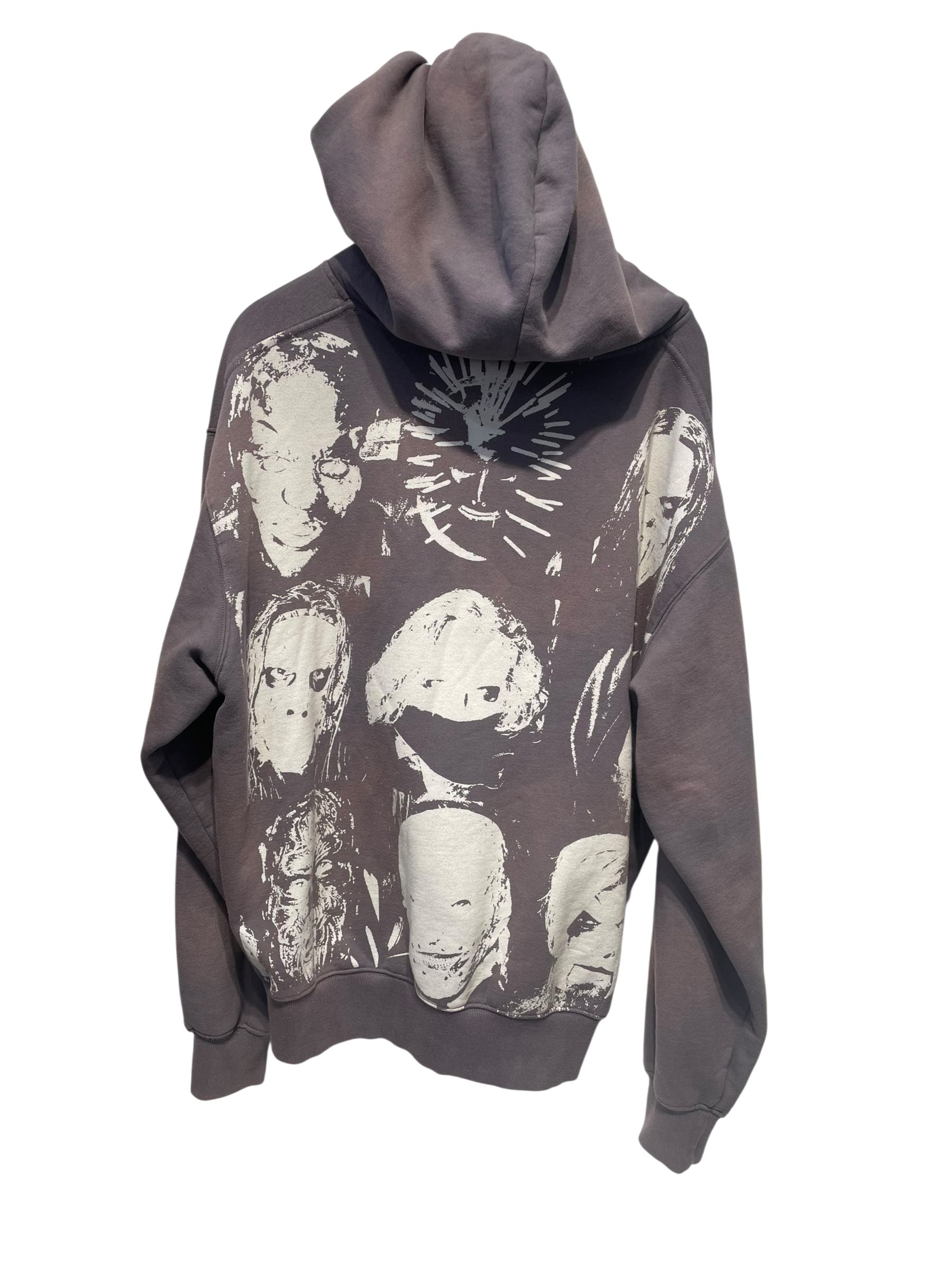 Pleasures/Zip Up Hoodie/XL/Graphic/Cotton/GRY/ view 2