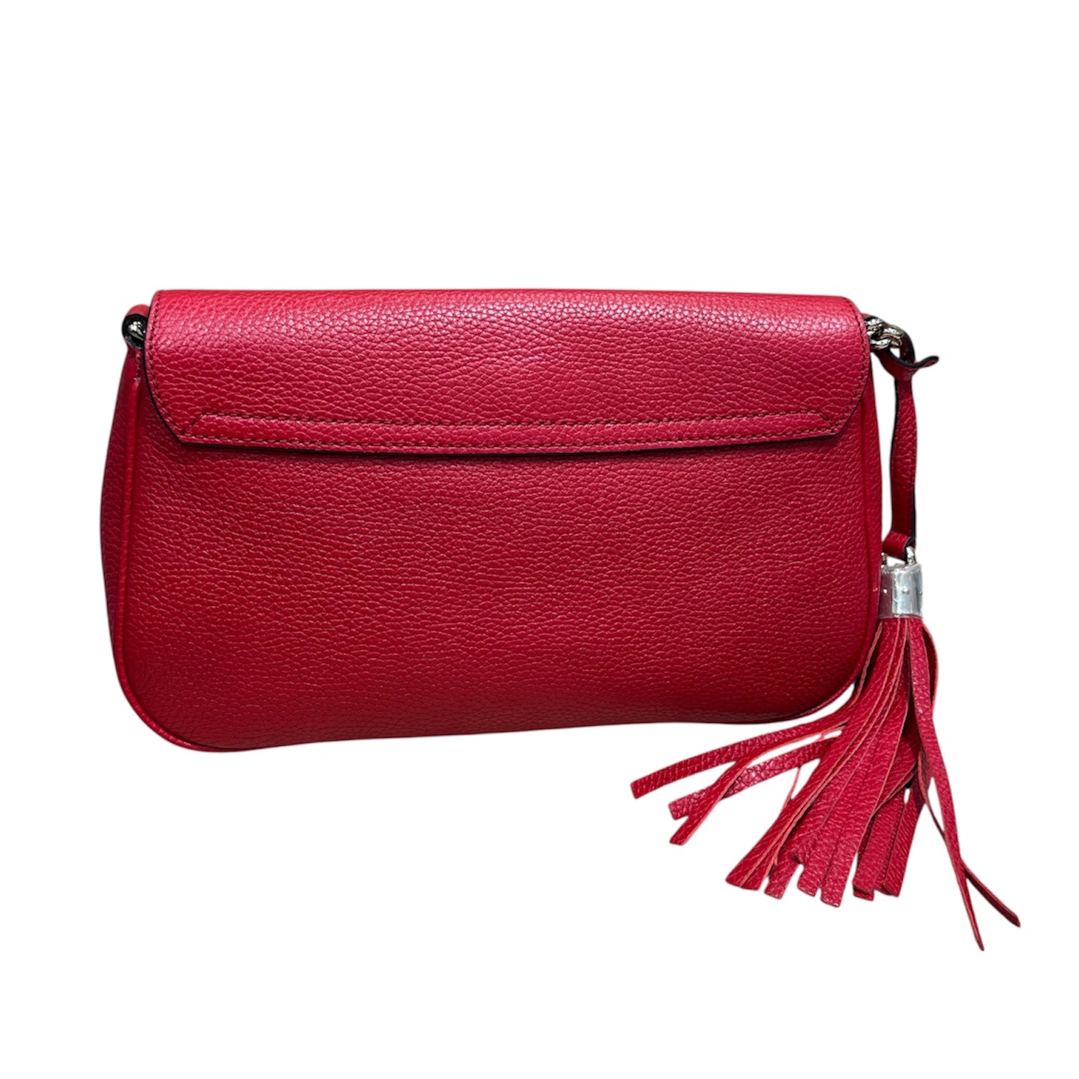 GUCCI/Cross Body Bag/Leather/RED/SOHO FLAP CHAIN view 2