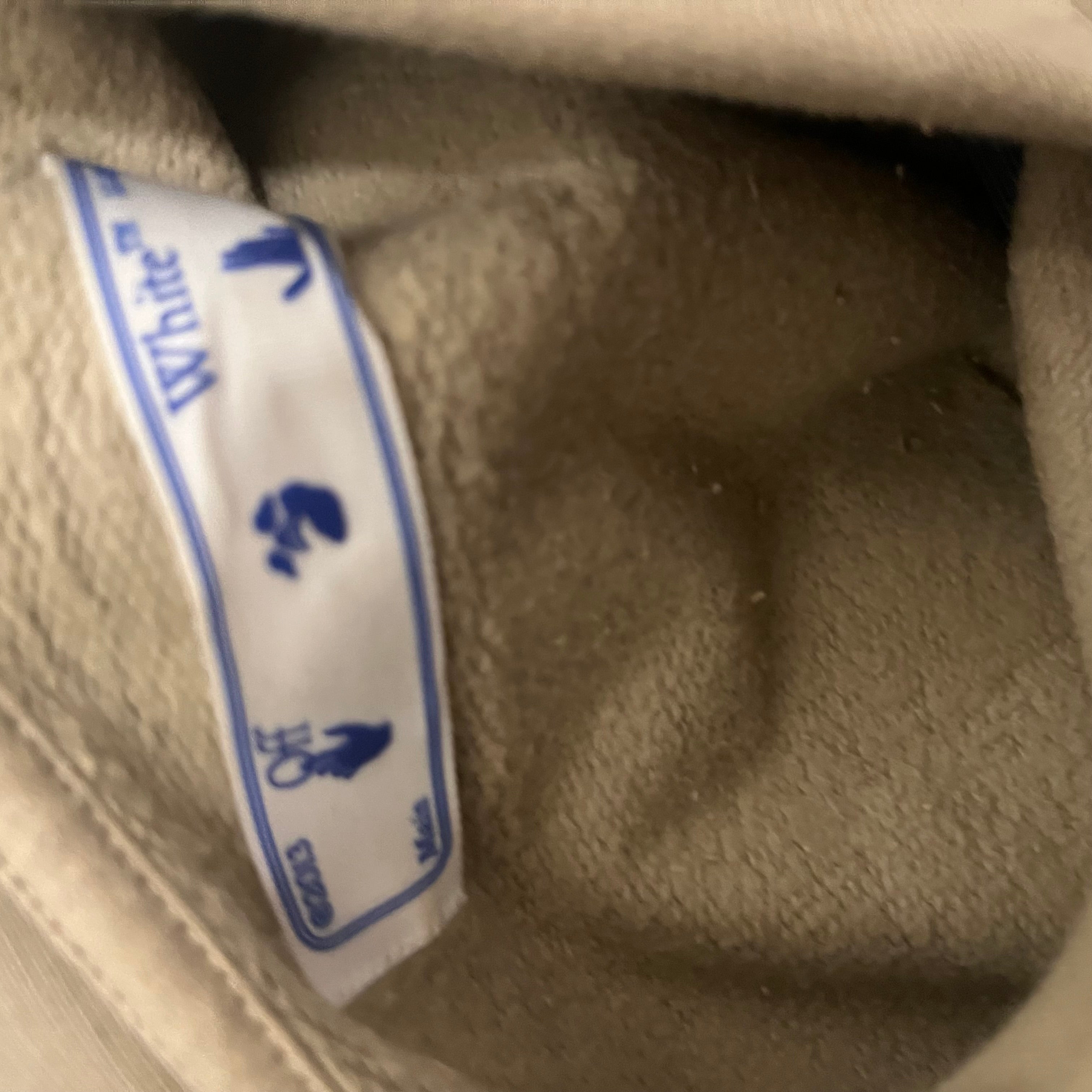 OFF-WHITE/Hoodie/XS/Cotton/KHK/caravaggio view 3