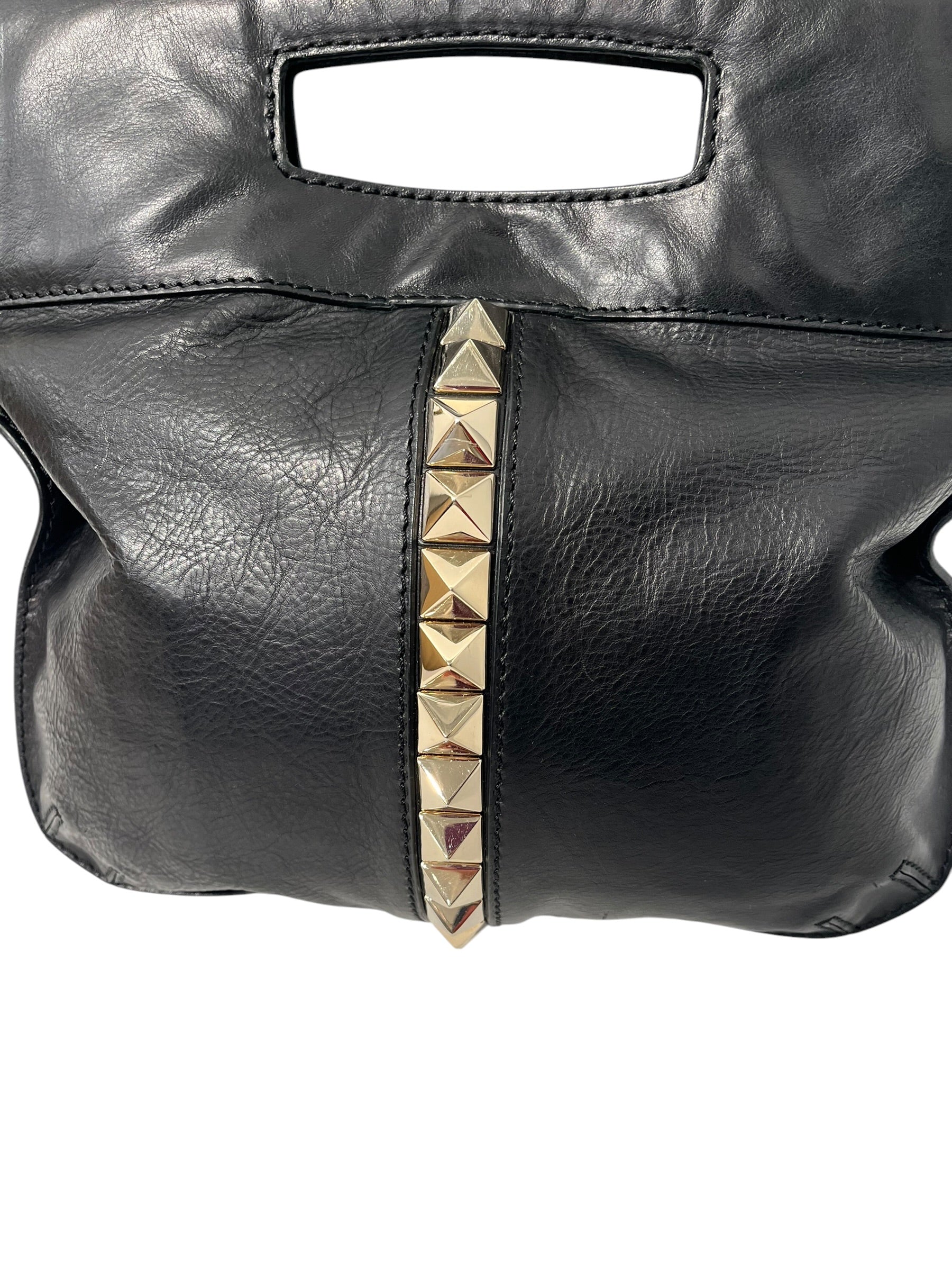 VALENTINO/Bag/Leather/BLK/ROCKSTUD CLUTCH BAG view 4