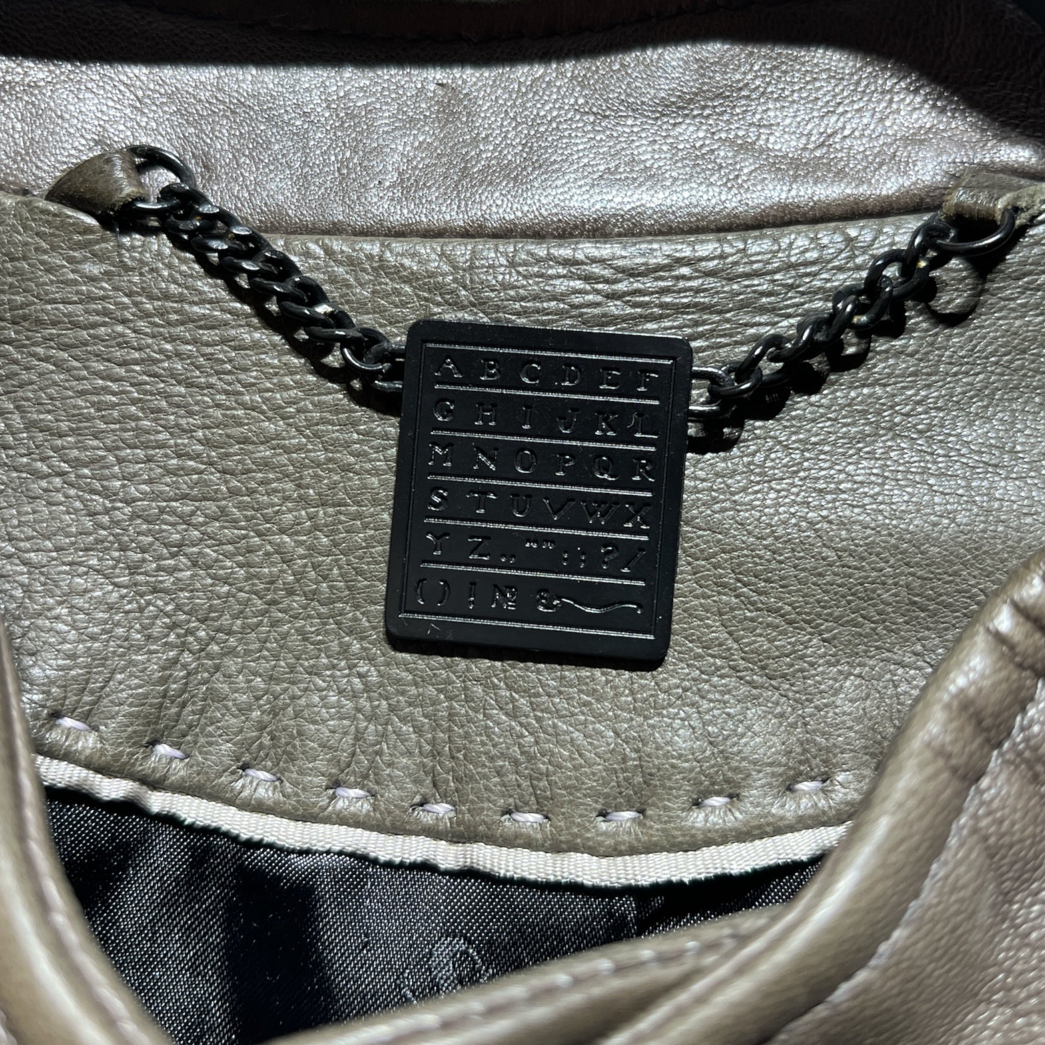 SHIPLEY&HALMOS/Leather Jkt/Leather/BLK/ view 3