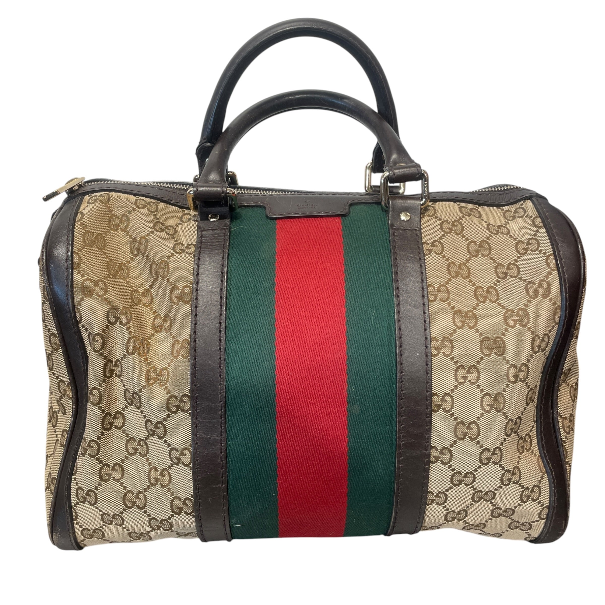 GUCCI/Bag/Monogram/Cotton/BRW/OPHIDIA BOSTON view 1