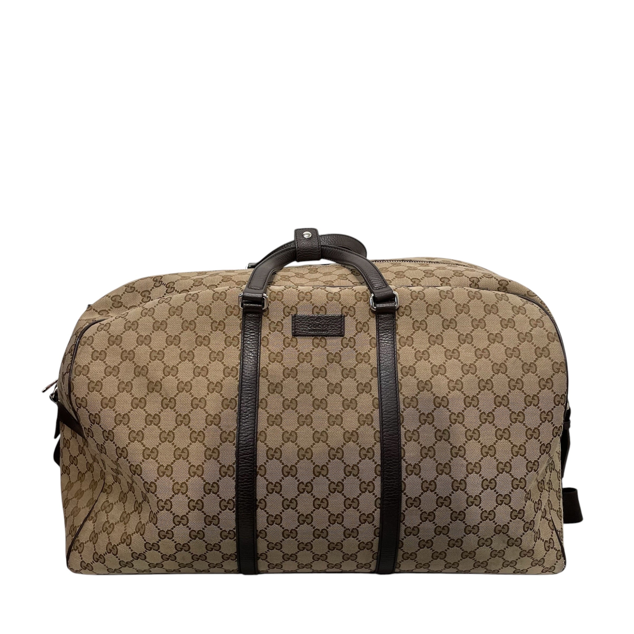 GUCCI/Boston Bag/Monogram/CRM/LARGE WEEKENDER BAG view 1