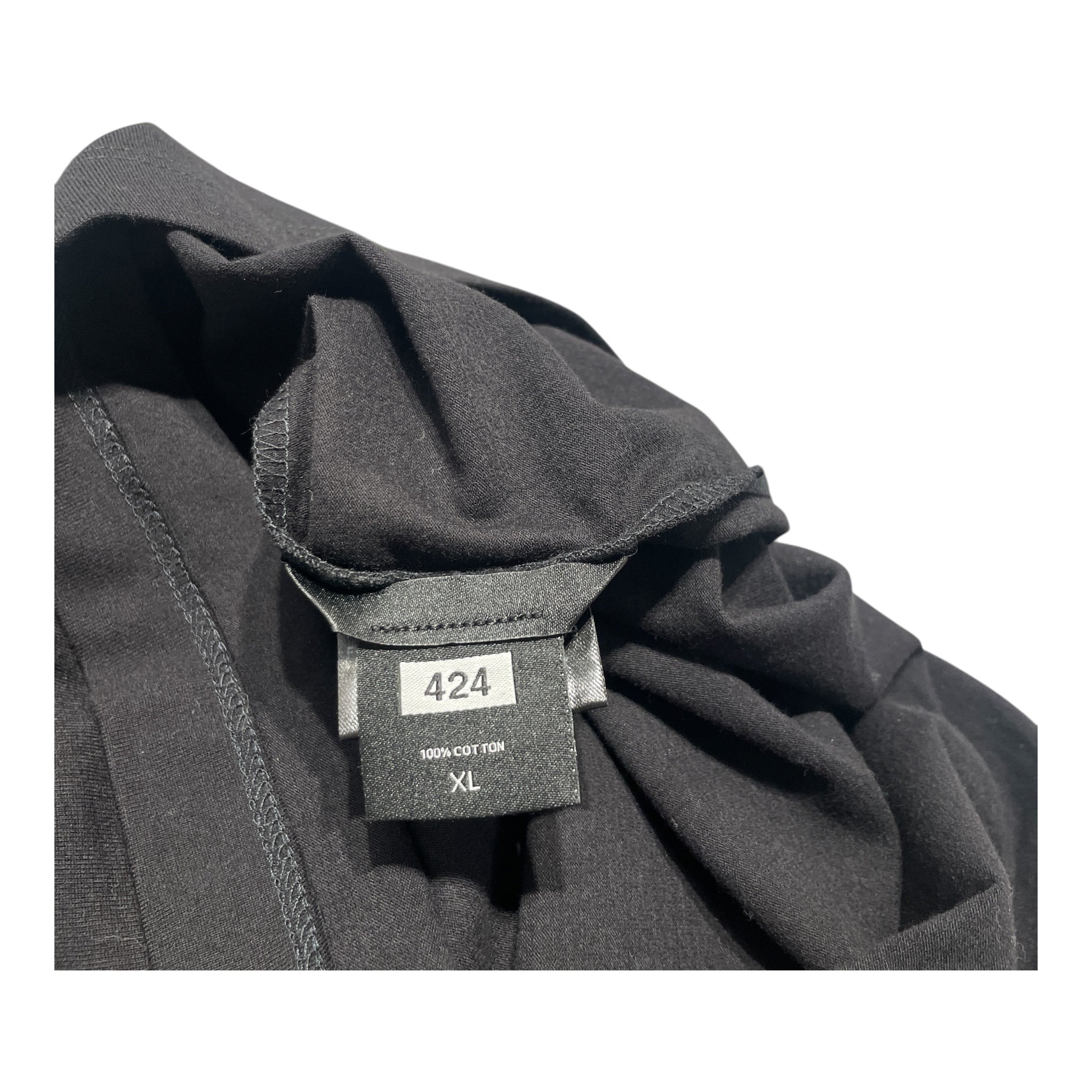 424(FourTwoFour)/T-Shirt/XL/Cotton/BLK/424 USA BLACK view 3