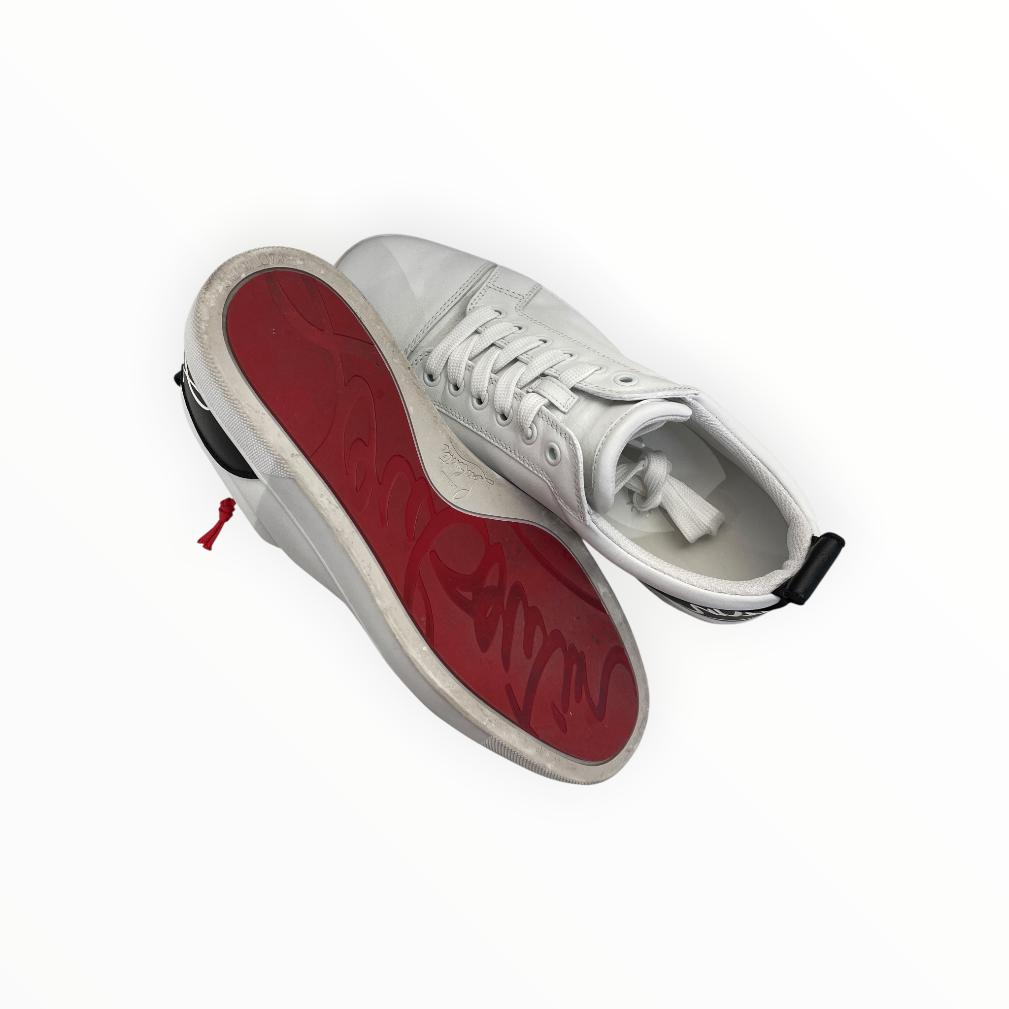 Christian Louboutin/Low-Sneakers/EU 40/Acrylic/WHT/ view 3