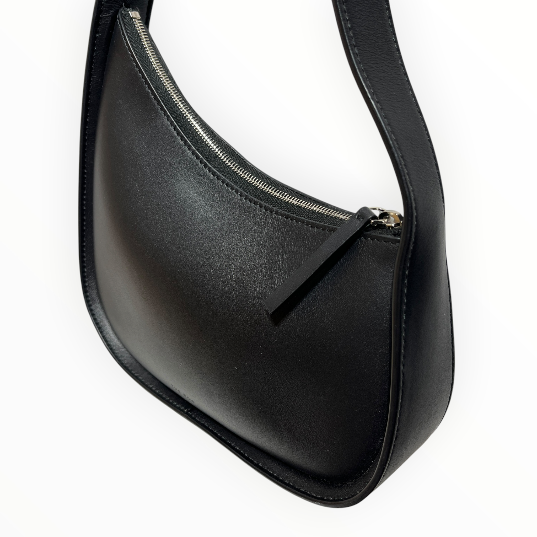 THE ROW/Hand Bag/Leather/BLK/HALF MOON view 5