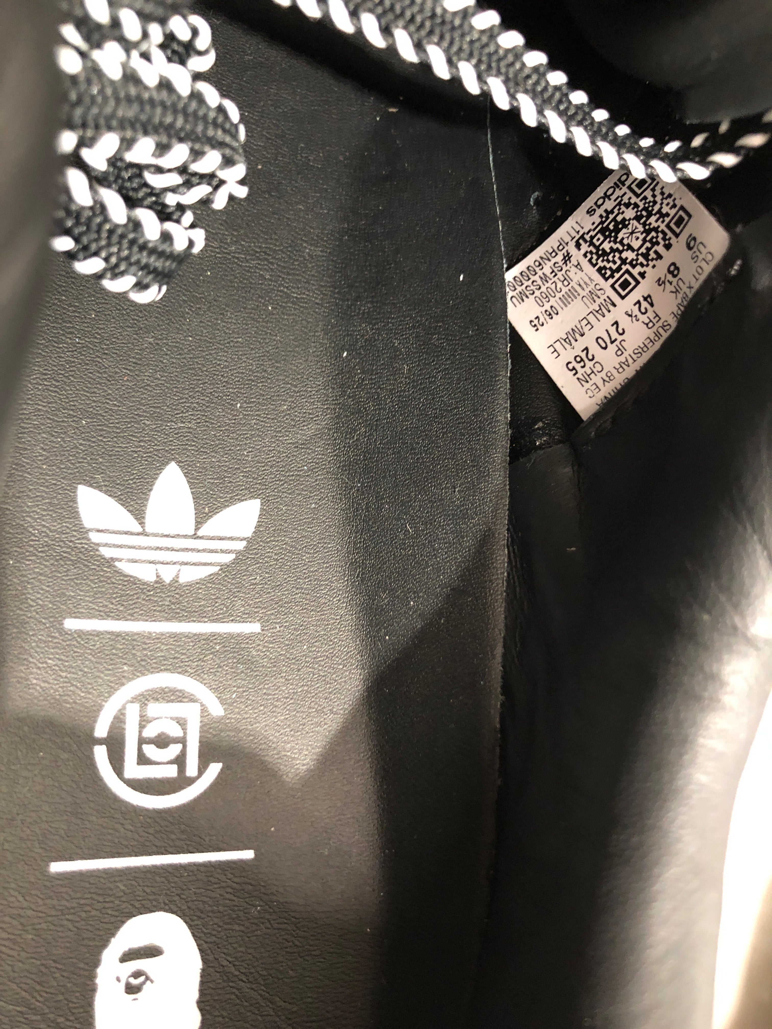 CLOT/adidas/A BATHING APE/Low-Sneakers/US 9/Camouflage/BLK/FRIENDS AND FAMILY CAMO view 4